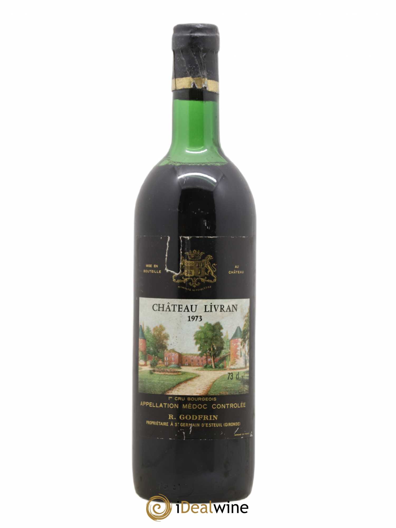 Château Livran Cru Bourgeois (sans prix de réserve) 1973 - Lot de 1 bouteille - 0