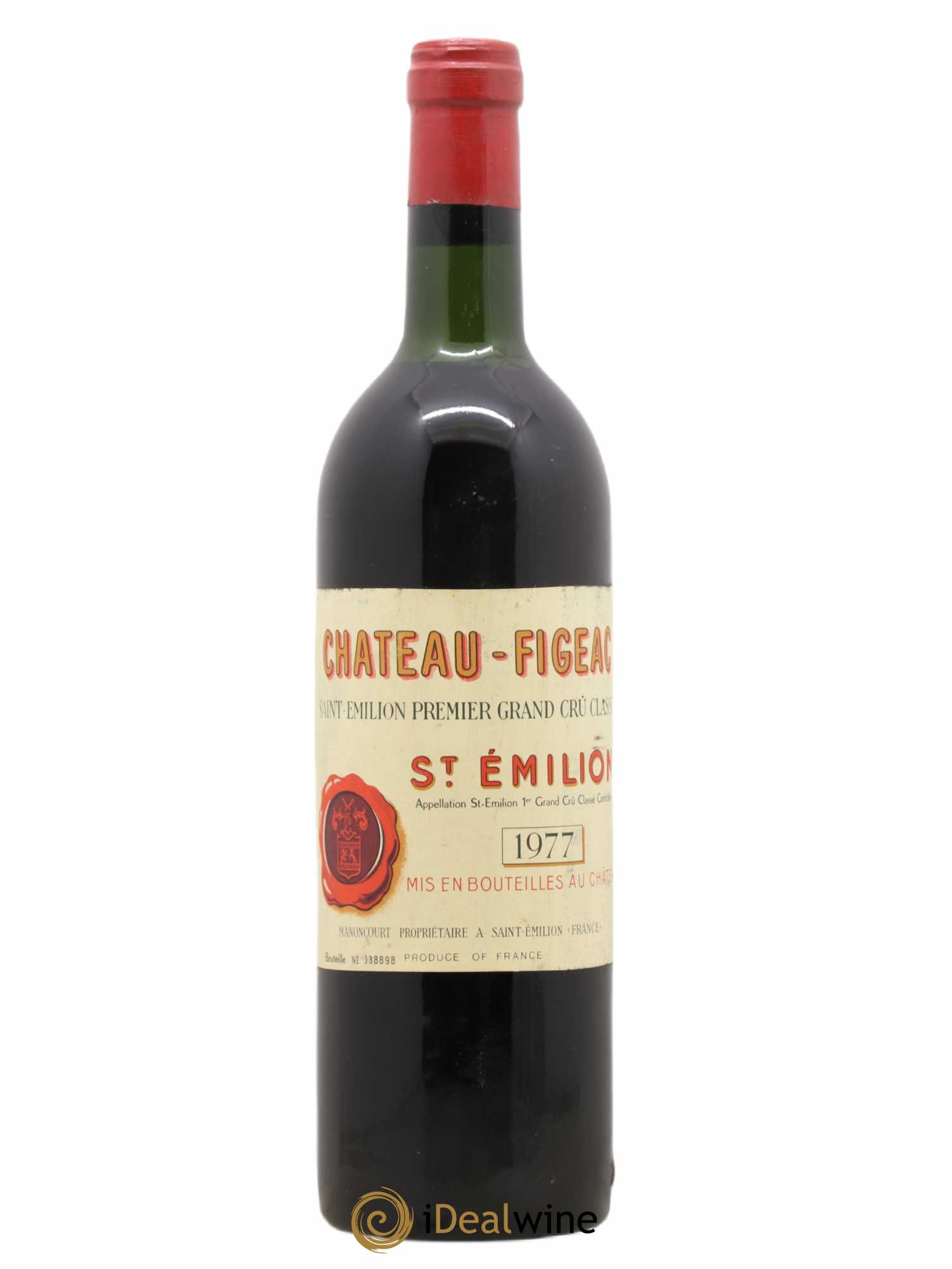 Château Figeac 1er Grand Cru Classé A 1977 - Lot de 1 bouteille - 0