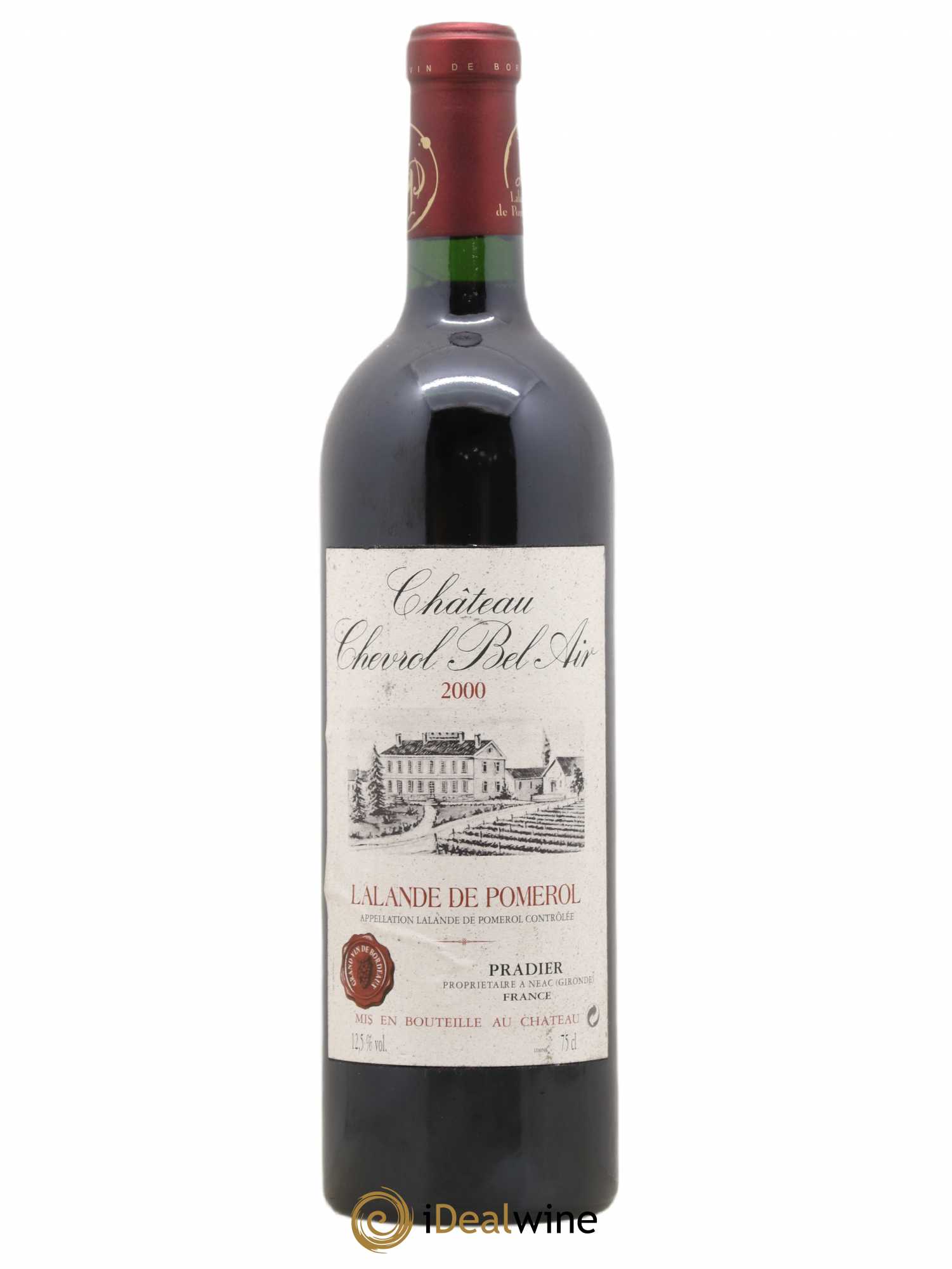 Lalande-de-Pomerol Chevrol Bel Air 2000 - Posten von 1 Flasche - 0