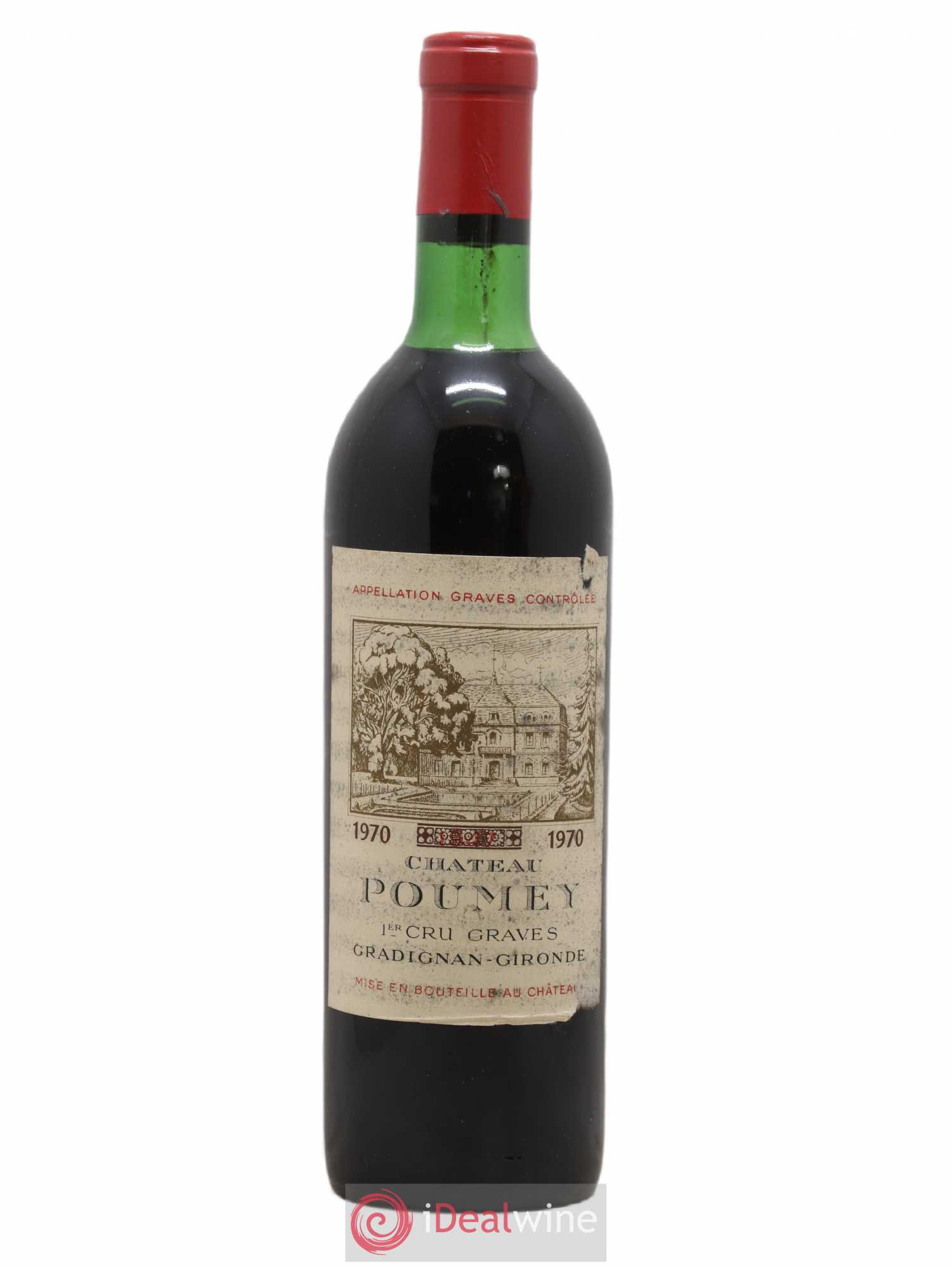 Château Poumey 1970 - Lot de 1 bouteille - 0