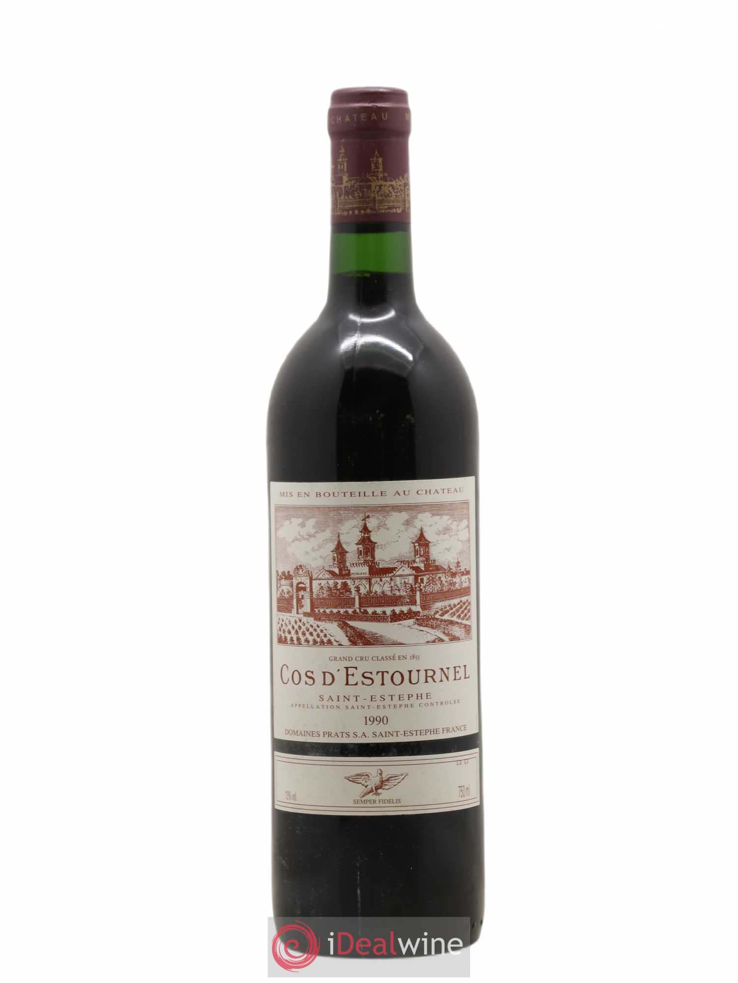 Cos d'Estournel 2ème Grand Cru Classé 1990 - Lot de 1 bouteille - 0