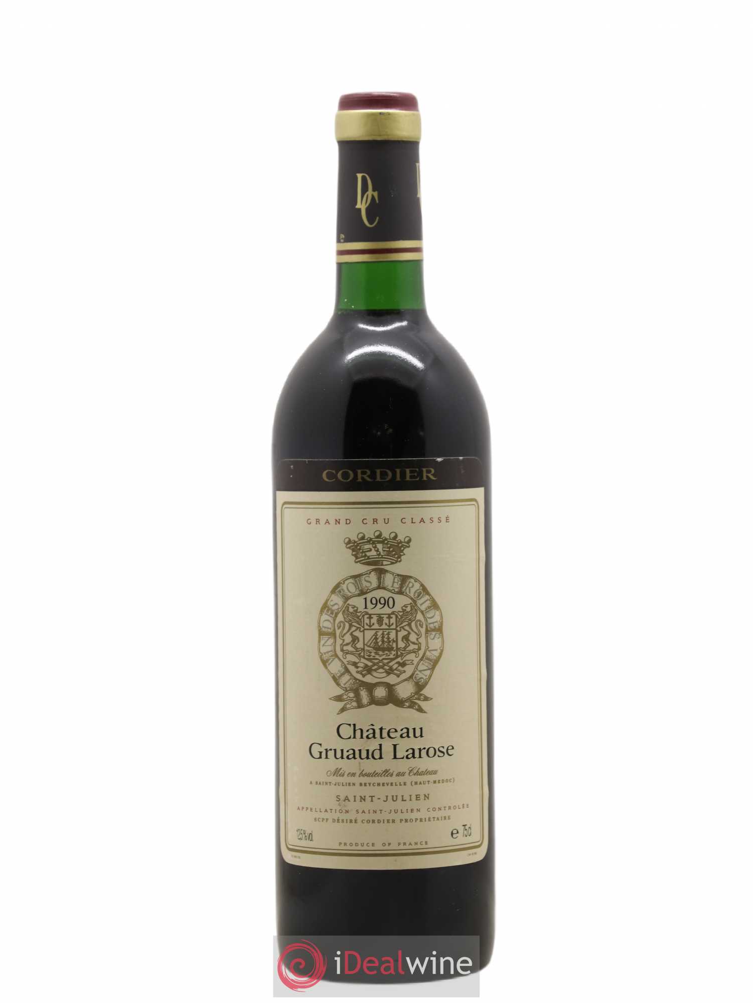 Château Gruaud Larose 2ème Grand Cru Classé 1990 - Lot de 1 bouteille - 0