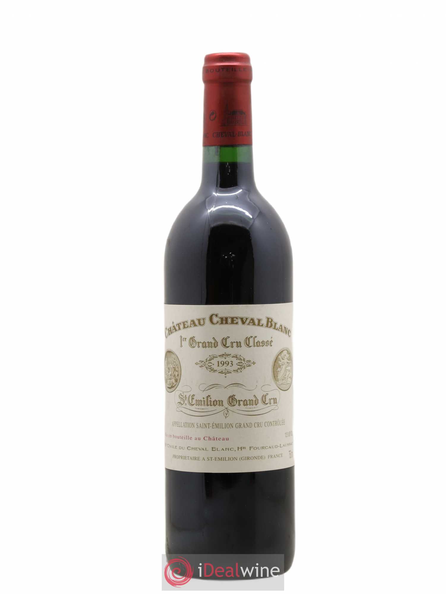 Château Cheval Blanc 1er Grand Cru Classé A 1993 - Lot de 1 bouteille - 0