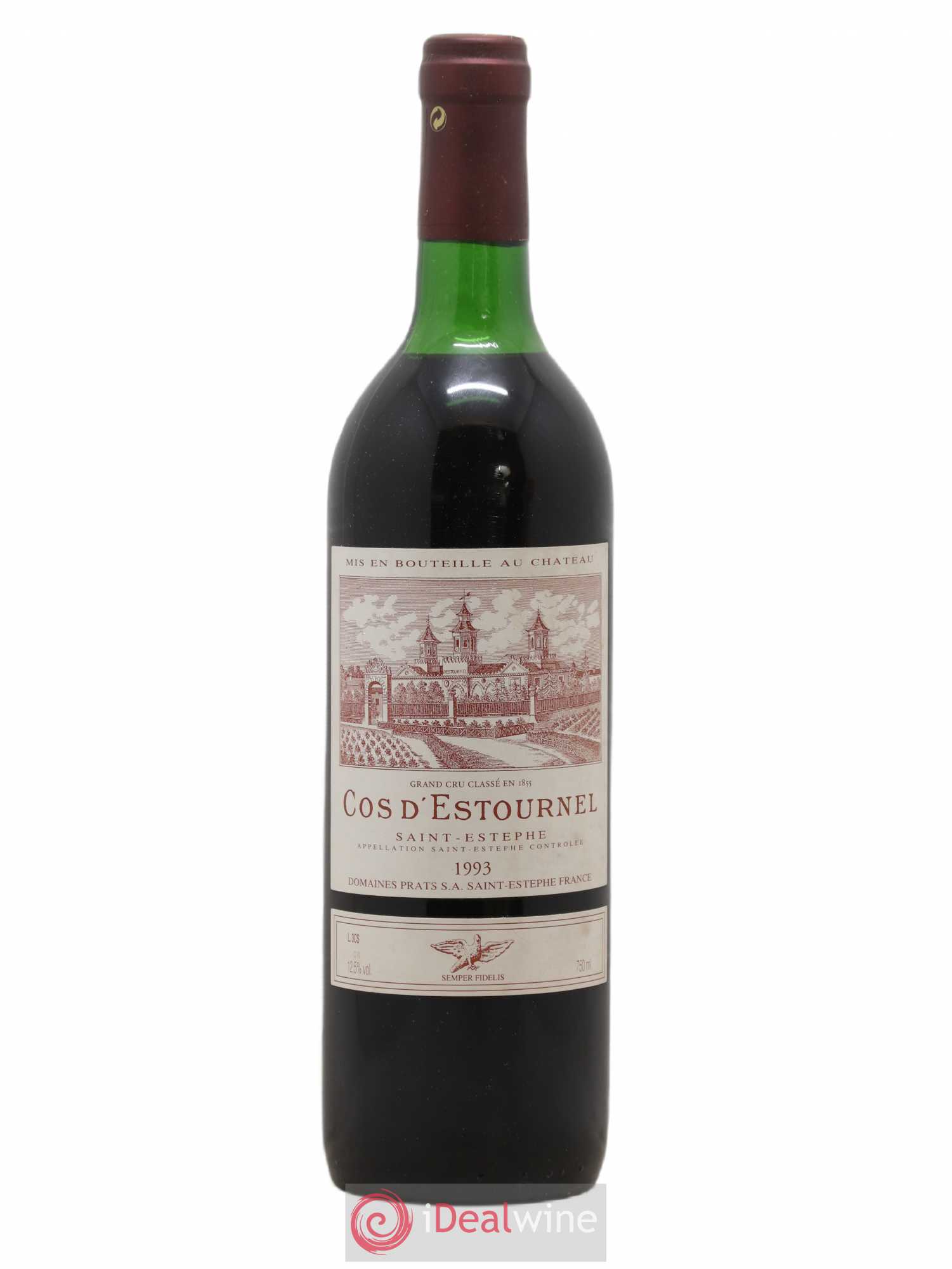 Cos d'Estournel 2ème Grand Cru Classé 1993 - Lot de 1 bouteille - 0