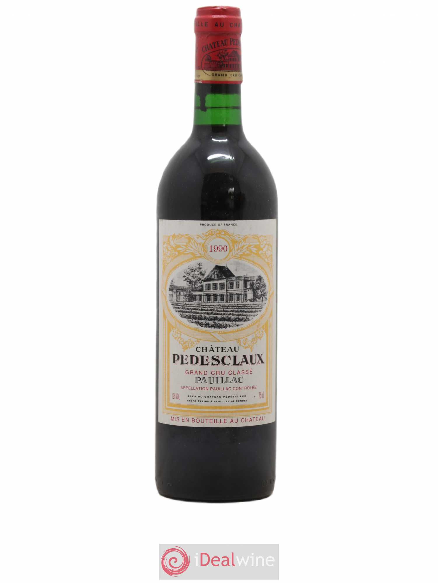 Château Pedesclaux 5ème Grand Cru Classé 1990 - Lot de 1 bouteille - 0