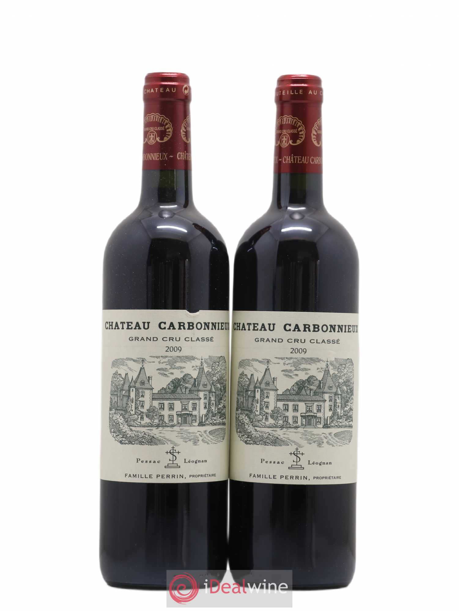 Château Carbonnieux Cru Classé de Graves (sans prix de réserve) 2009 - Lot de 2 bouteilles - 0