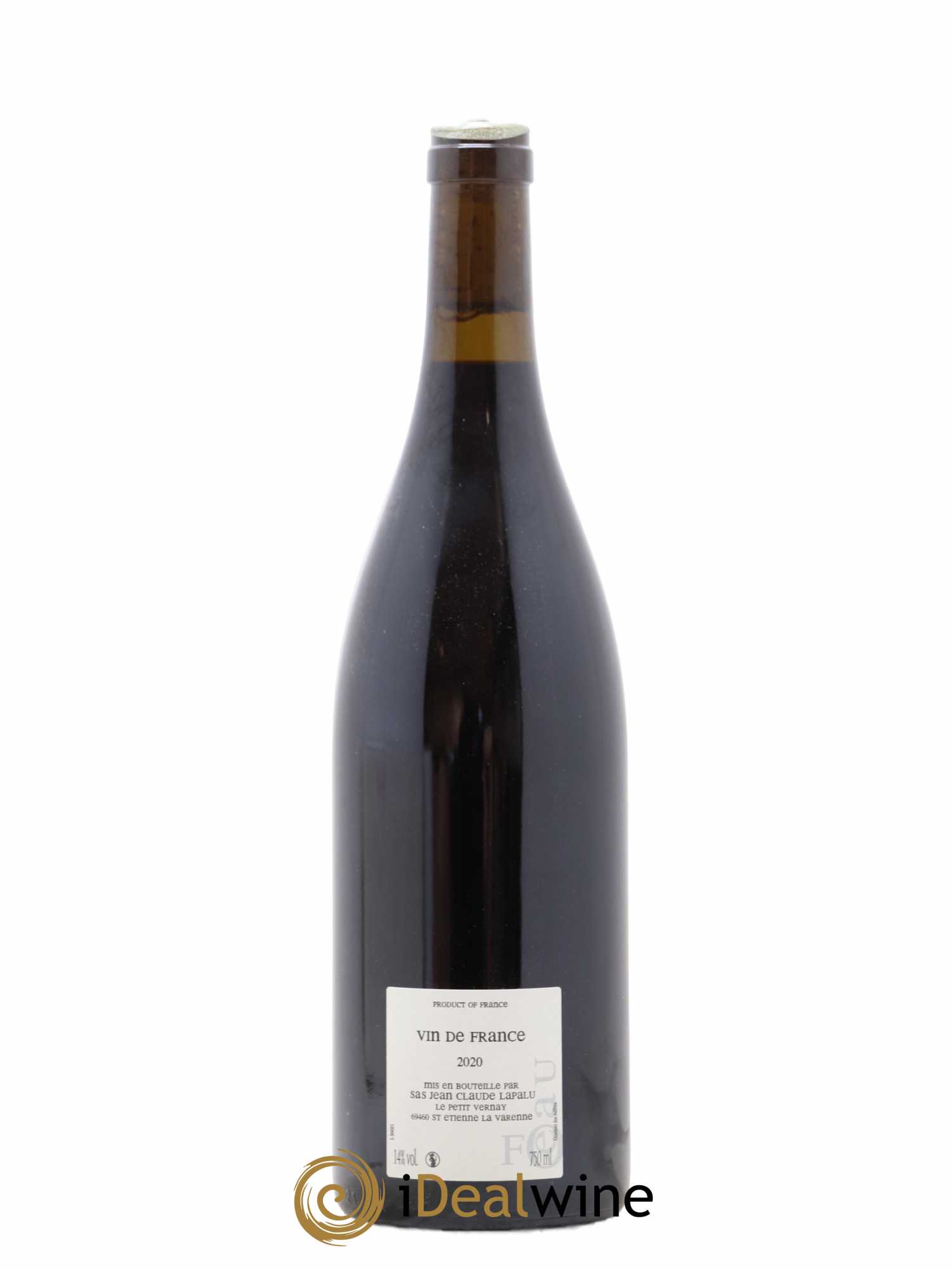 Vin de France Eau Forte Jean-Claude Lapalu 2020 - Lot de 1 bouteille - 1