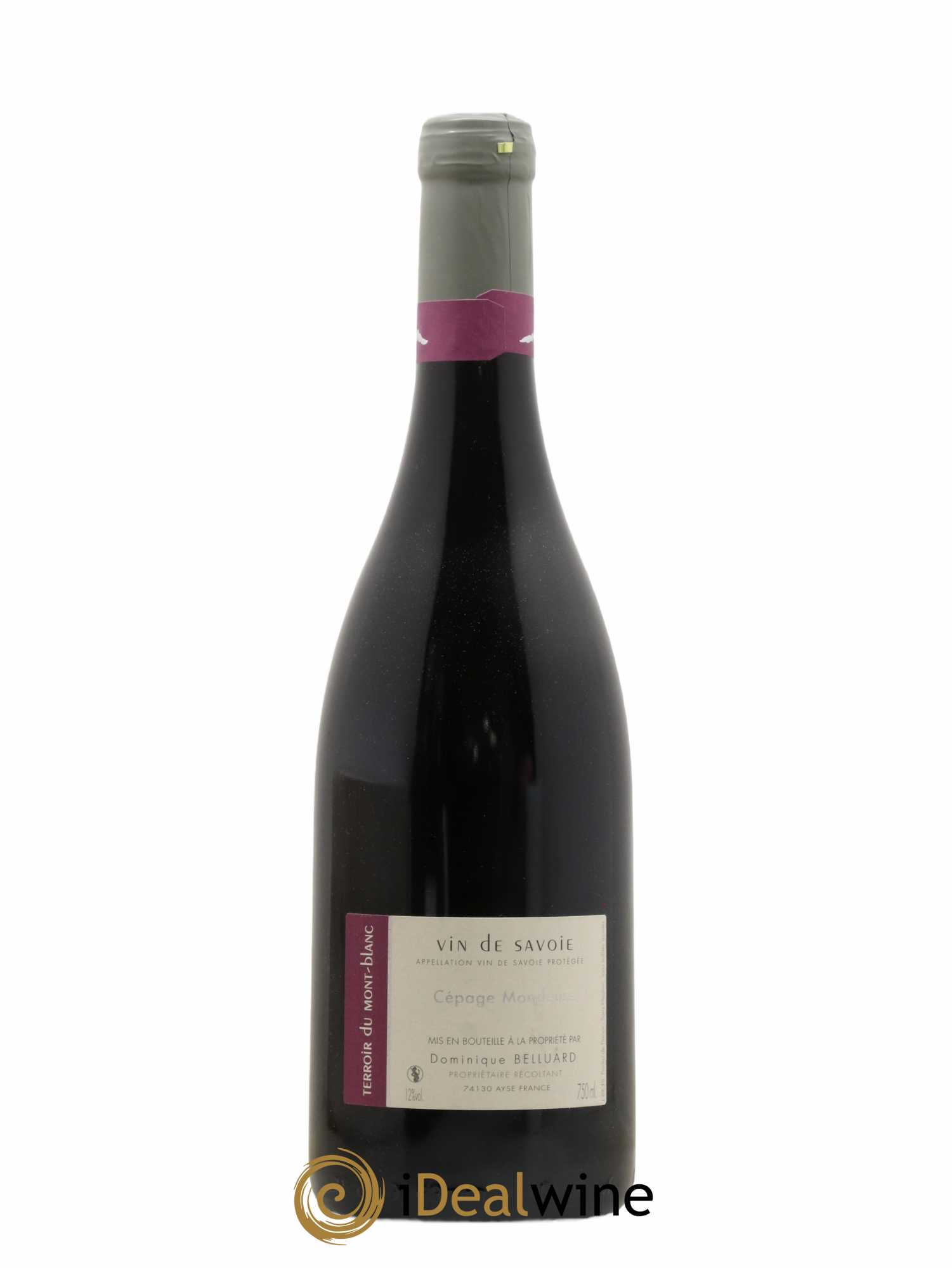 Vin de Savoie Mondeuse Amphore Domaine Belluard 2020 - Lot de 1 bouteille - 1