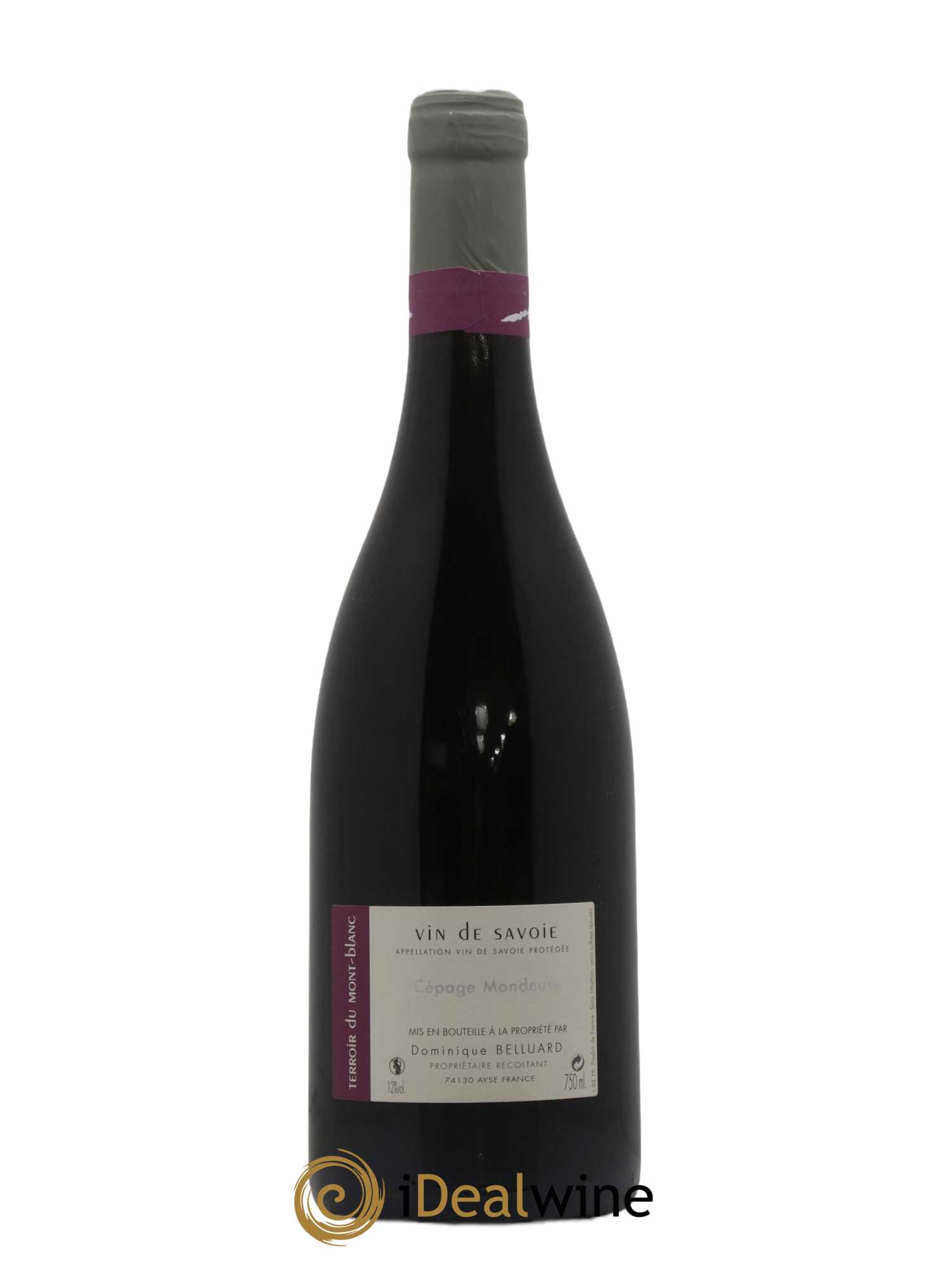 Vin de Savoie Mondeuse Amphore Domaine Belluard 2020 - Lot de 1 bouteille - 1