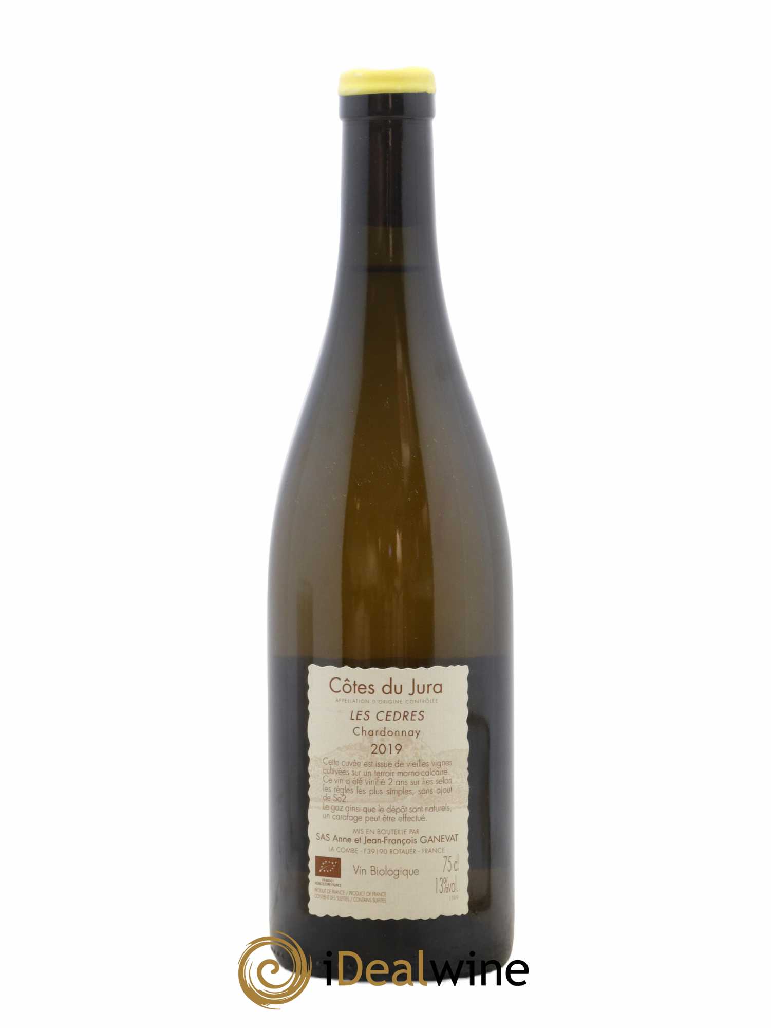 Vin de France (anciennement Côtes du Jura) Les Cèdres Anne et Jean François Ganevat 2019 - Lot de 1 bouteille - 1