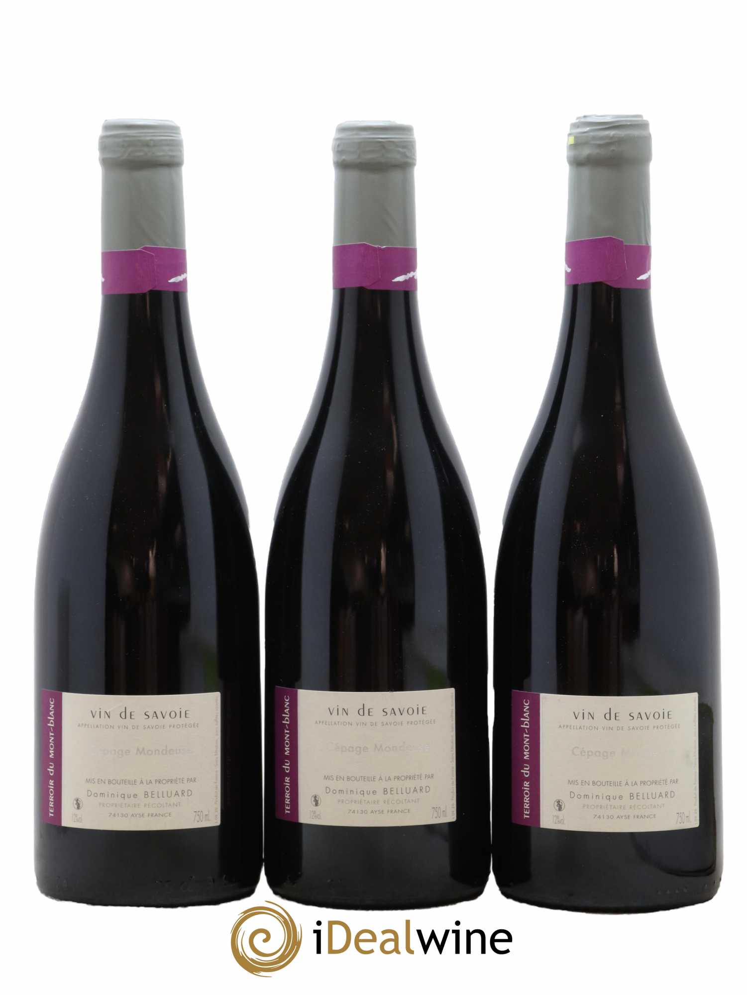 Vin de France Mondeuse Domaine Belluard 2020 - Lot de 3 bouteilles - 1