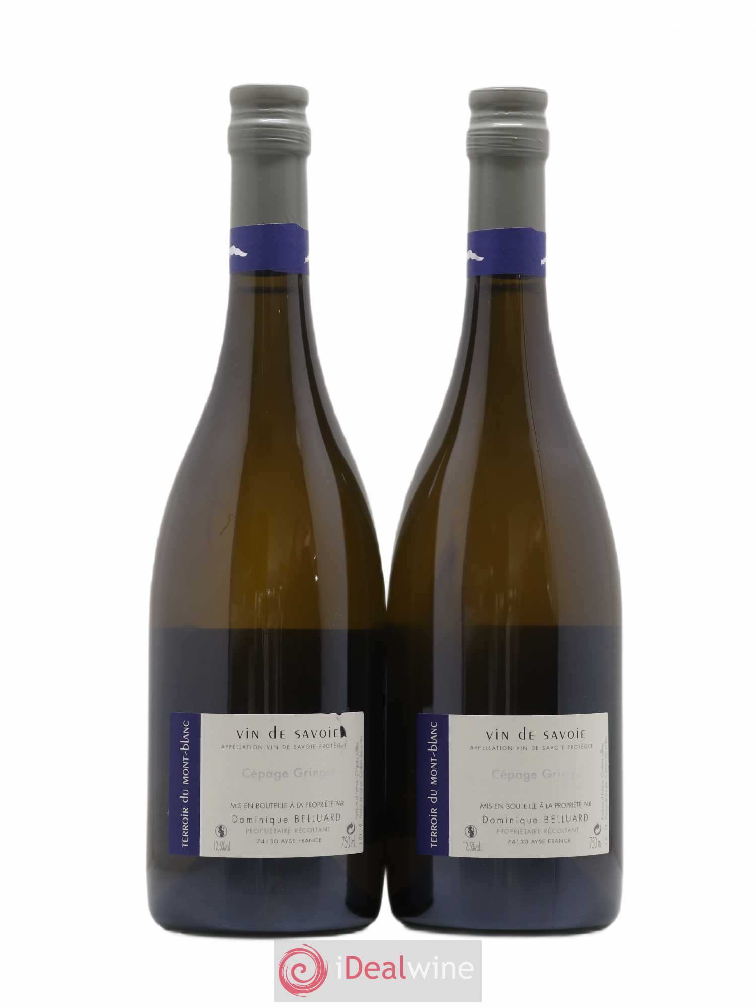 Vin de Savoie Les Alpes Domaine Belluard 2019 - Lot de 2 bouteilles - 1