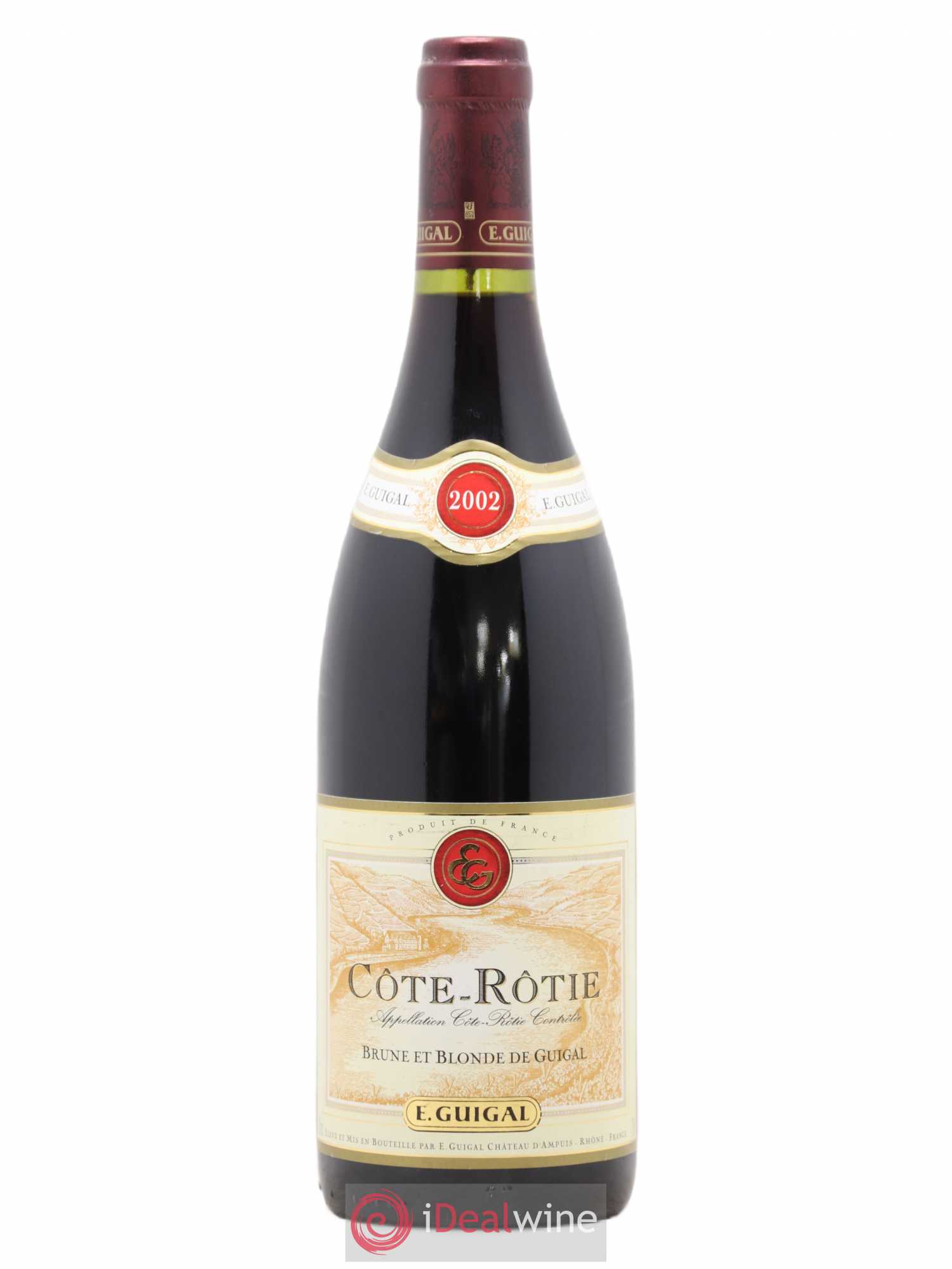 Côte-Rôtie Côtes Brune et Blonde Guigal 2002 - Lot de 1 bouteille - 0
