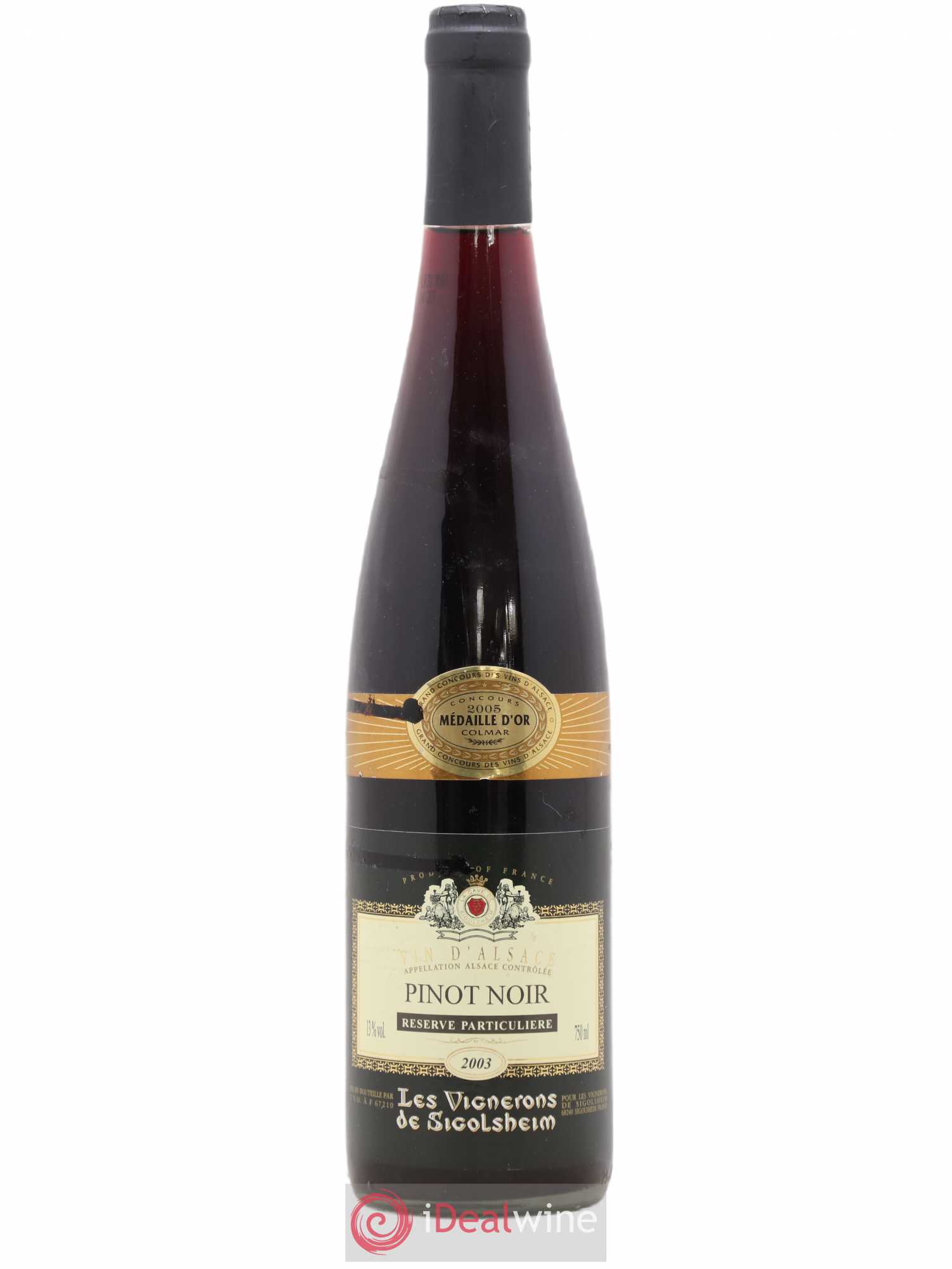 Alsace Reserve Particuliere Les Vignerons de Silgolheim 2003 - Posten von 1 Flasche - 0