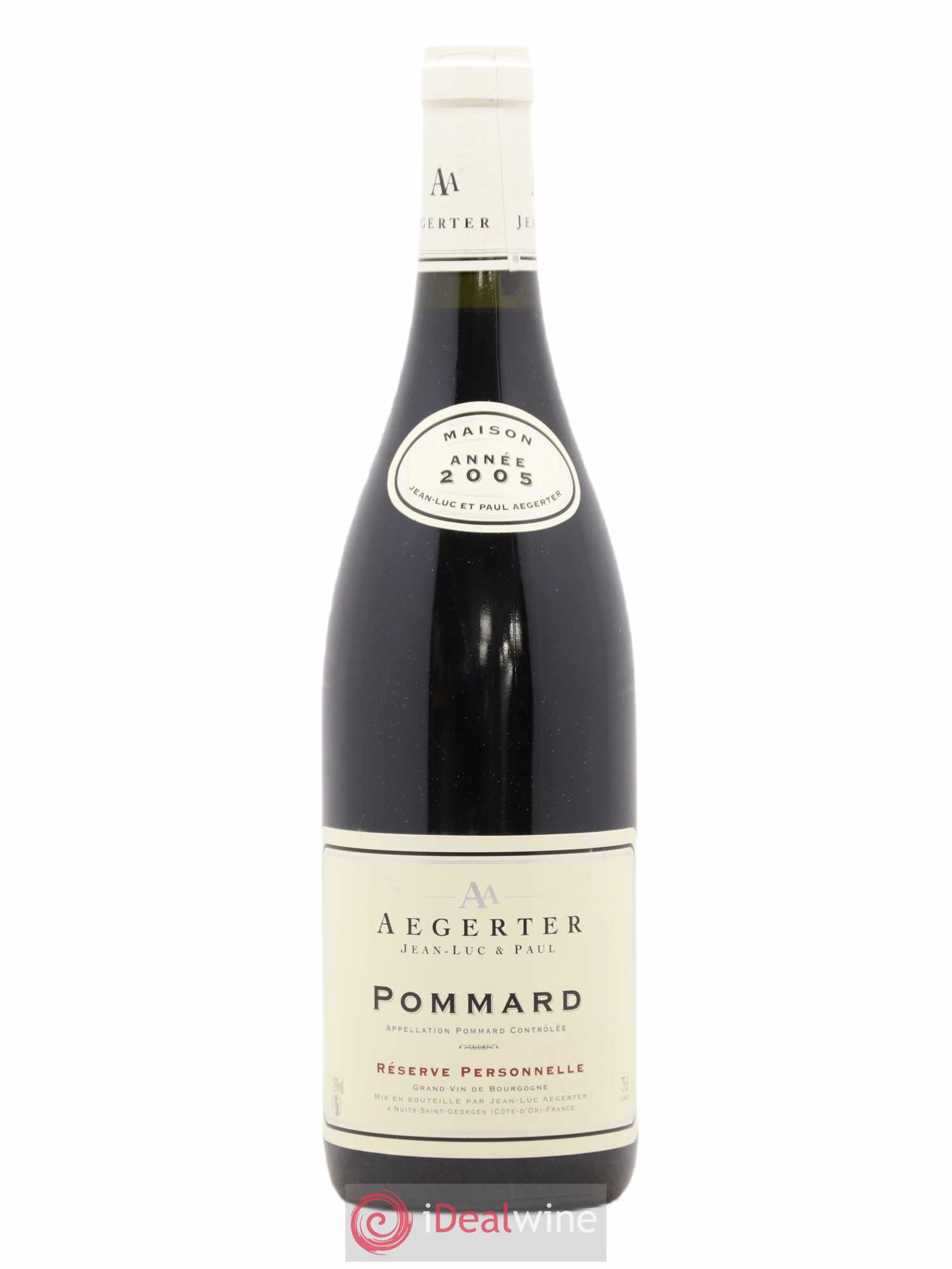 Pommard Aegerter 2005 - Lot de 1 bouteille - 0