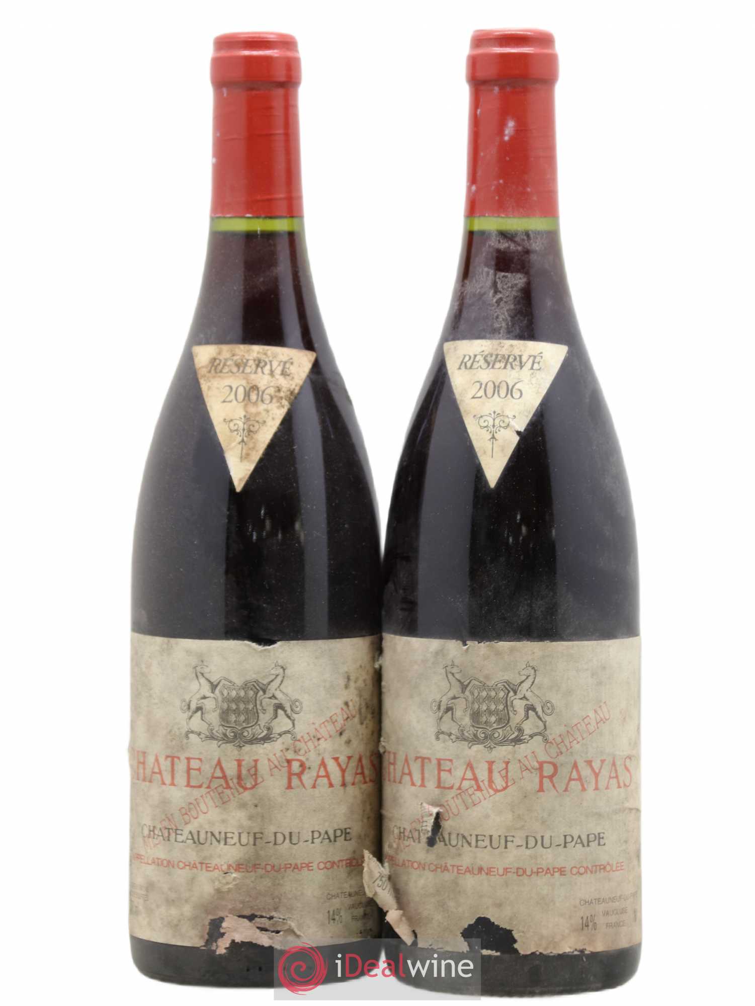 Châteauneuf-du-Pape Château Rayas Emmanuel Reynaud 2006 - Lot de 2 bouteilles - 0