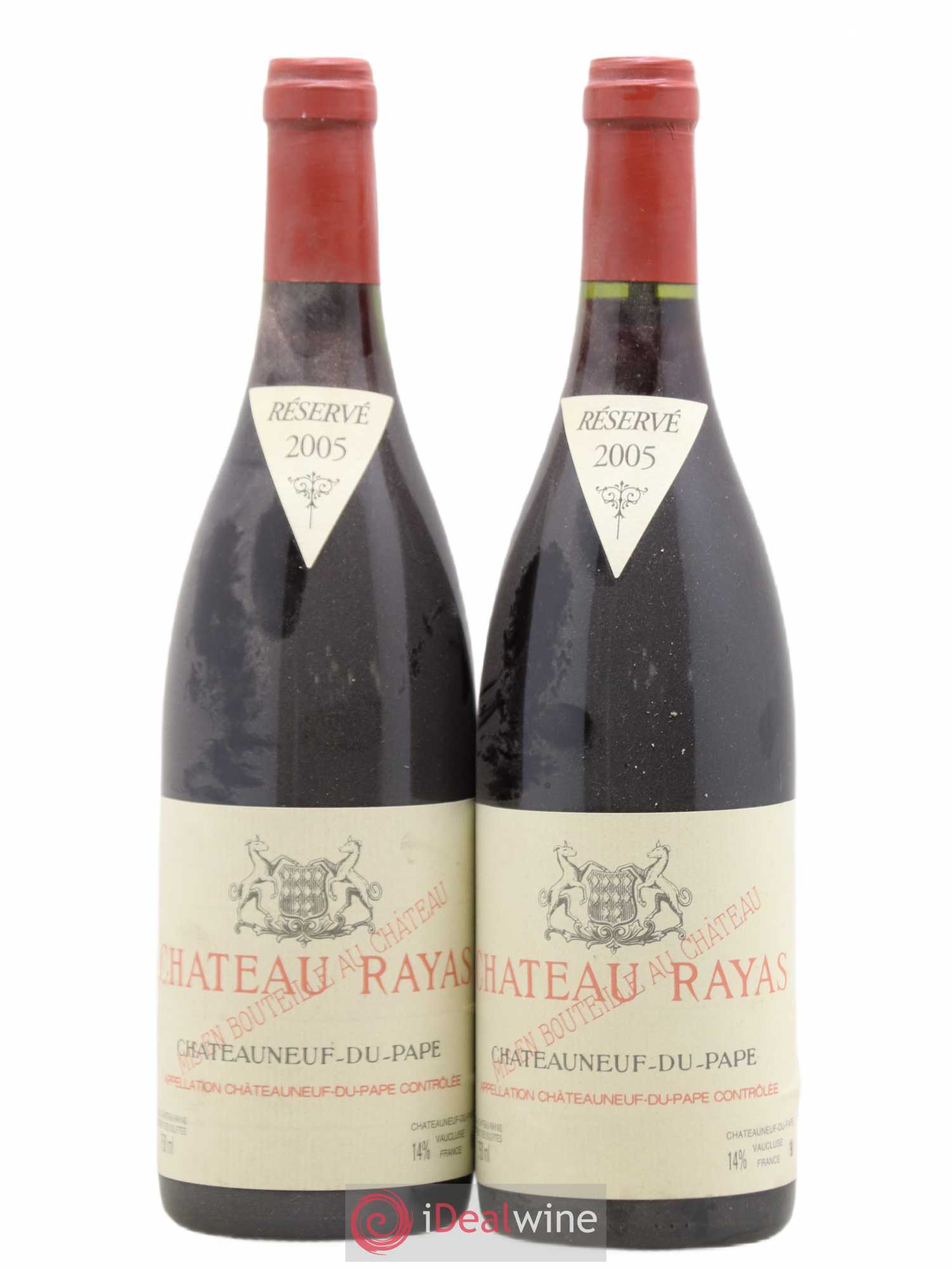 Châteauneuf-du-Pape Château Rayas Emmanuel Reynaud 2005 - Lot de 2 bouteilles - 0