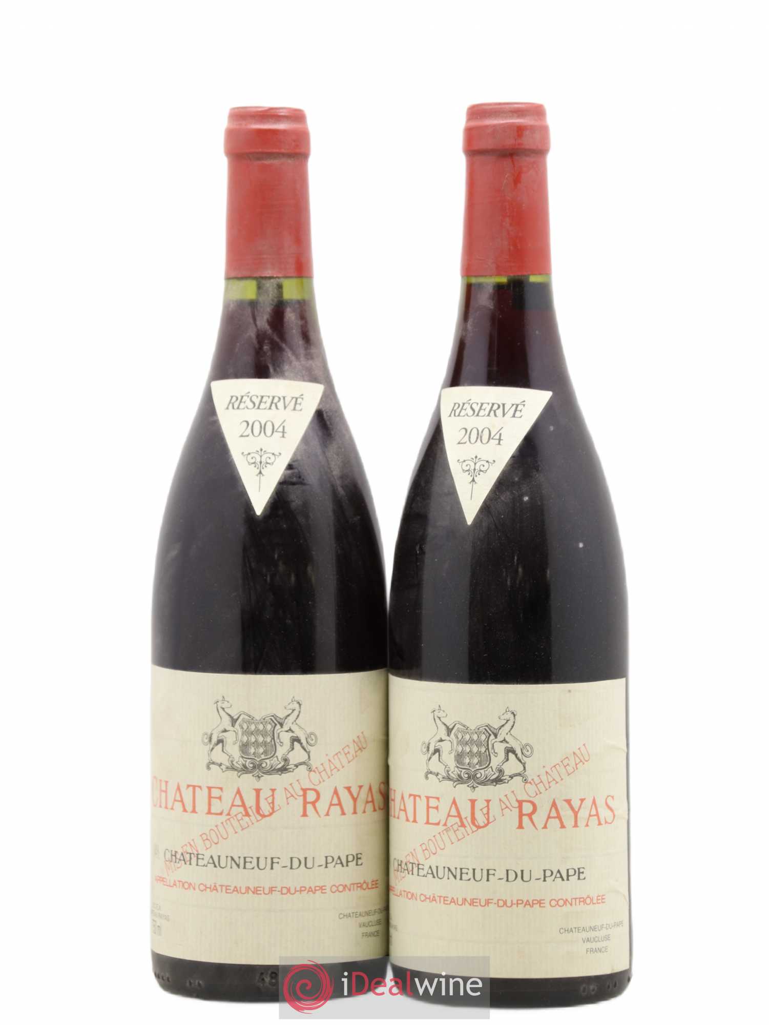 Châteauneuf-du-Pape Château Rayas Emmanuel Reynaud 2004 - Lot de 2 bouteilles - 0