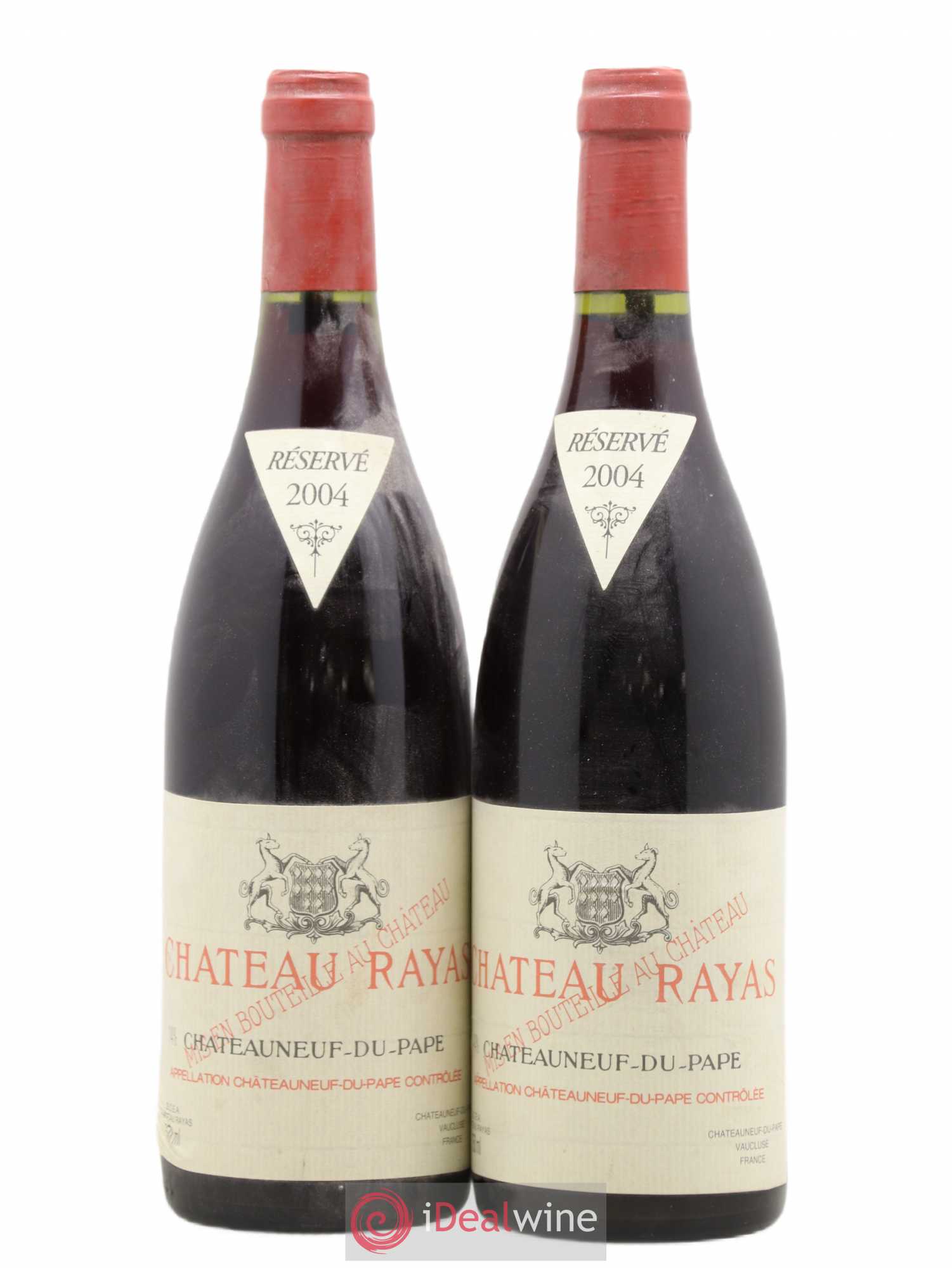 Châteauneuf-du-Pape Château Rayas Emmanuel Reynaud 2004 - Lot de 2 bouteilles - 0