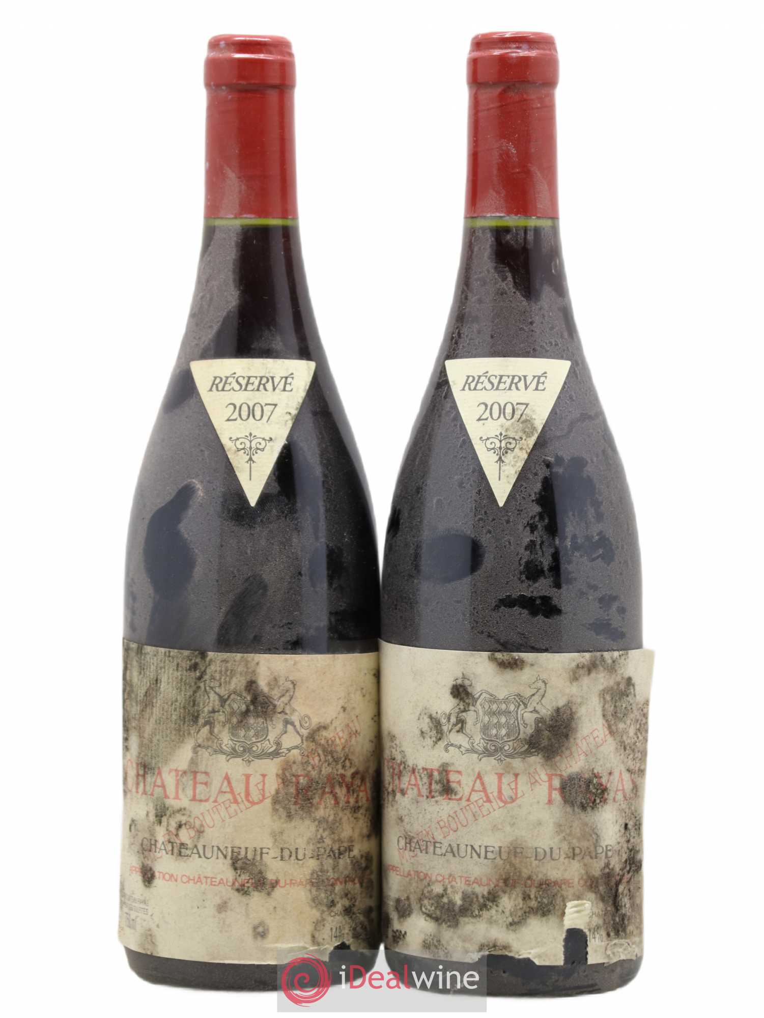 Châteauneuf-du-Pape Château Rayas Emmanuel Reynaud 2007 - Lot de 2 bouteilles - 0