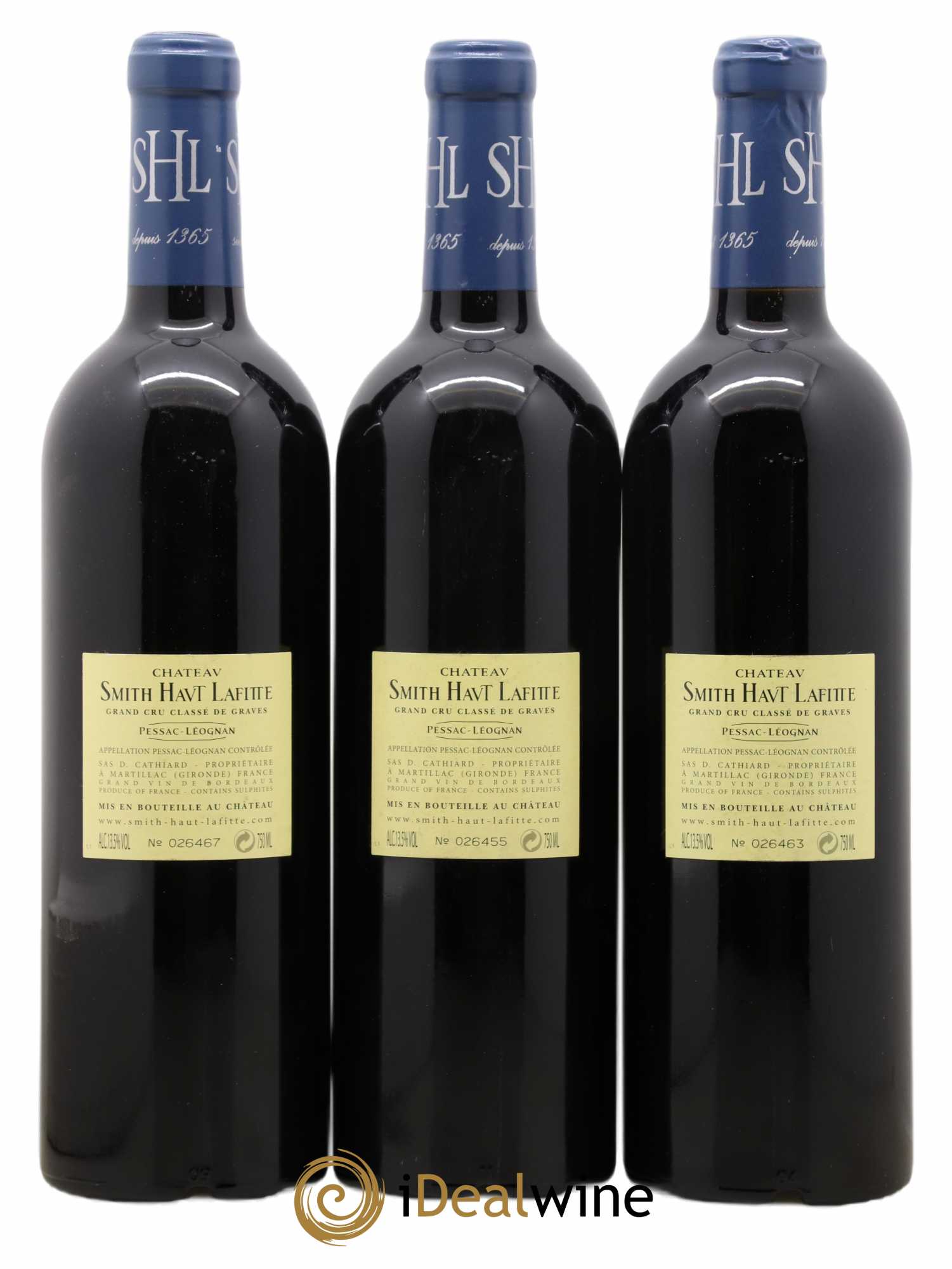 Château Smith Haut Lafitte Cru Classé de Graves 2005 - Lot de 6 bouteilles - 4