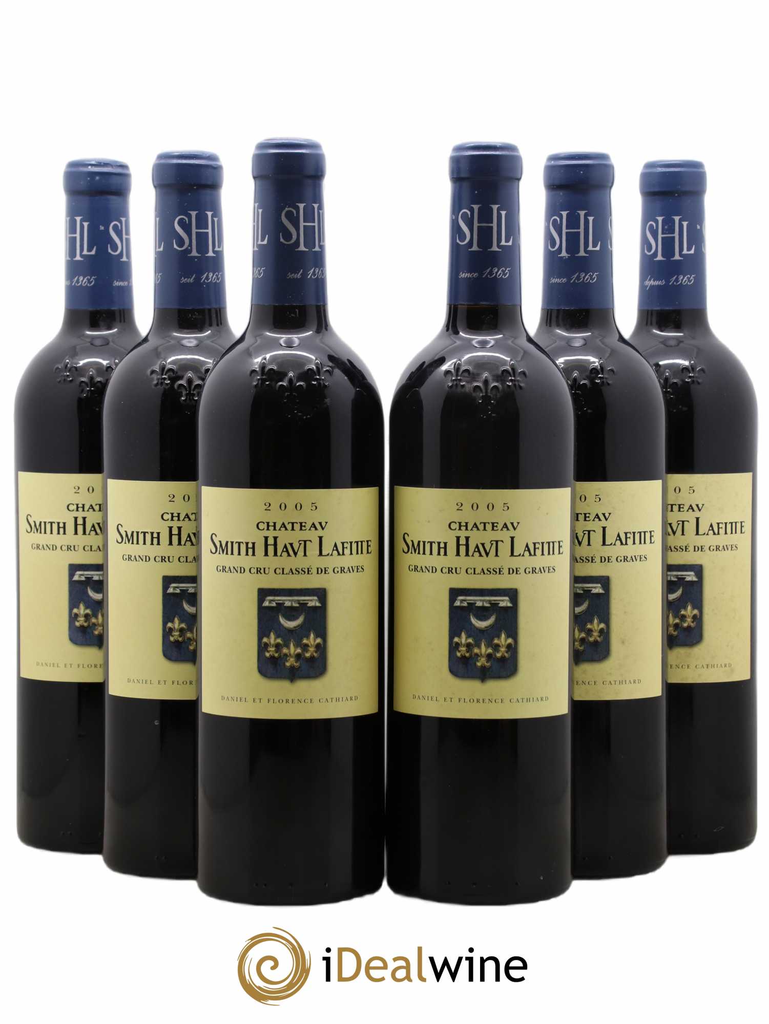 Château Smith Haut Lafitte Cru Classé de Graves 2005 - Lot de 6 bouteilles - 0