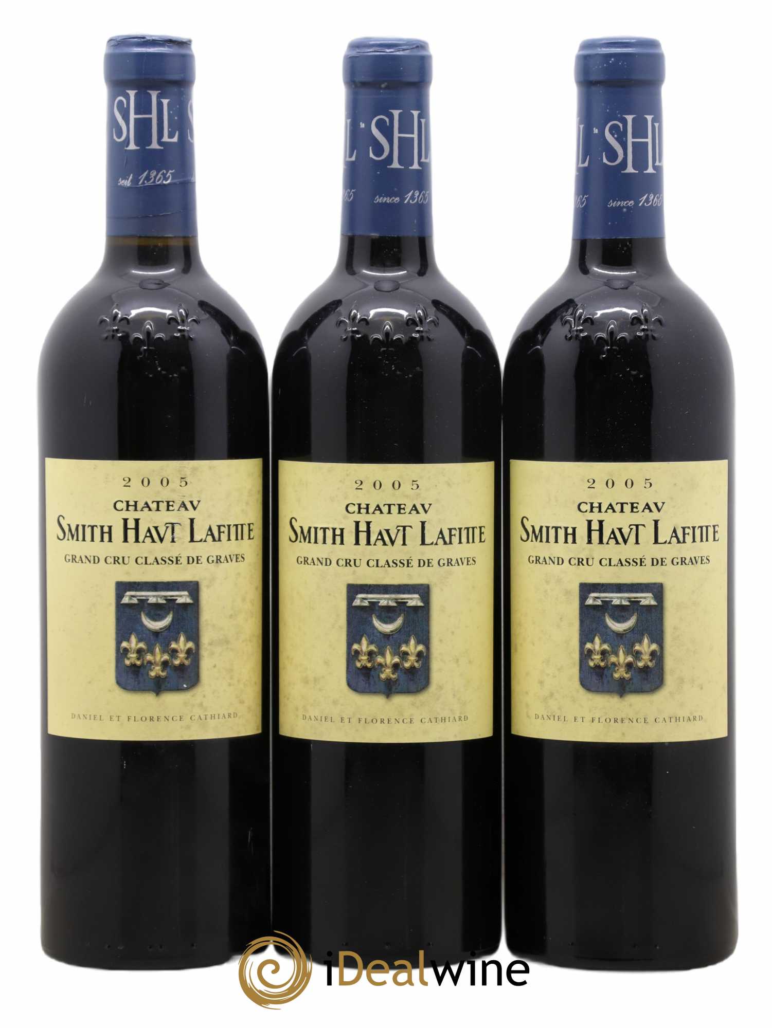 Château Smith Haut Lafitte Cru Classé de Graves 2005 - Lot de 3 bouteilles - 0