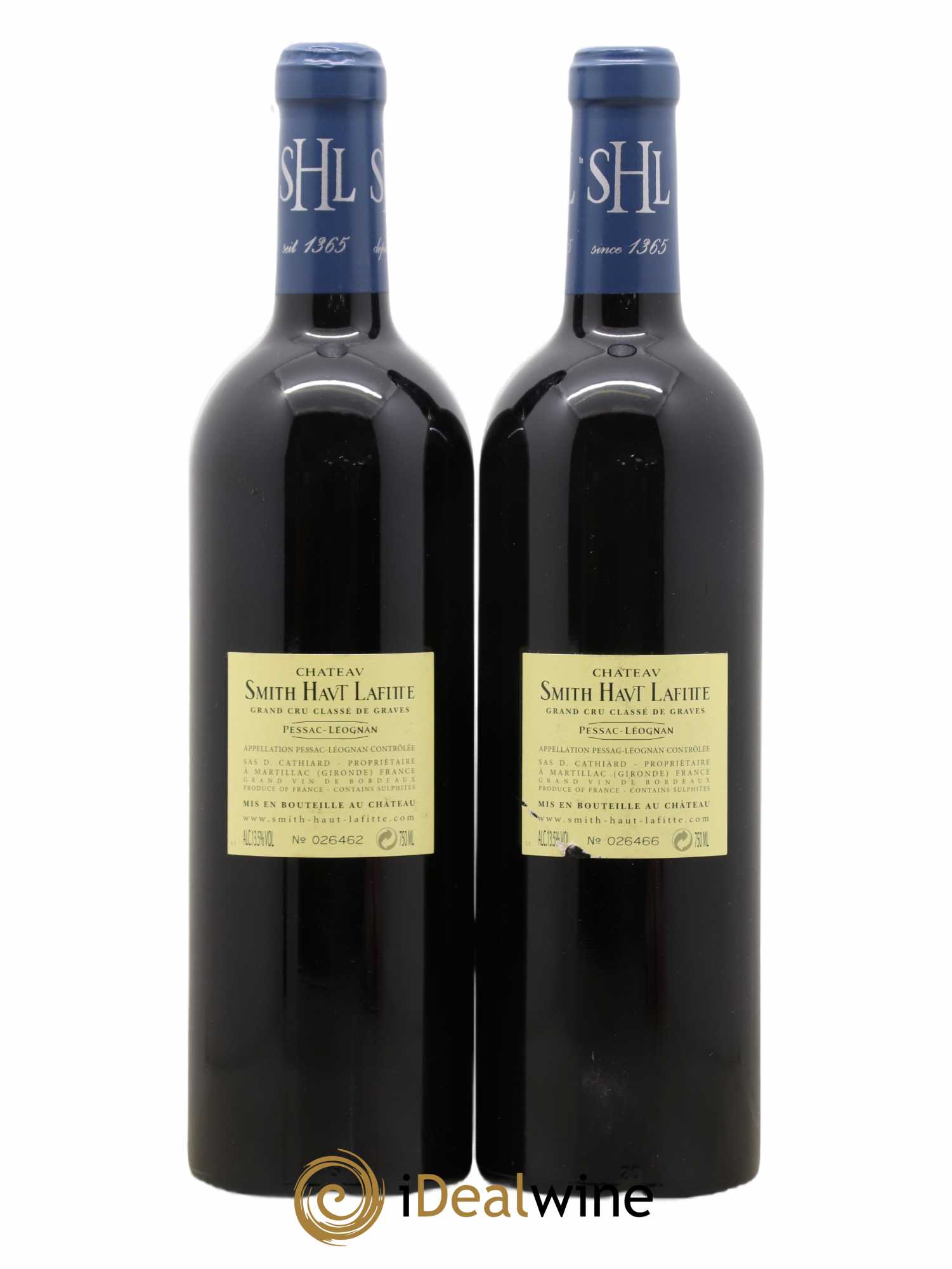 Château Smith Haut Lafitte Cru Classé de Graves 2005 - Lot de 2 bouteilles - 1