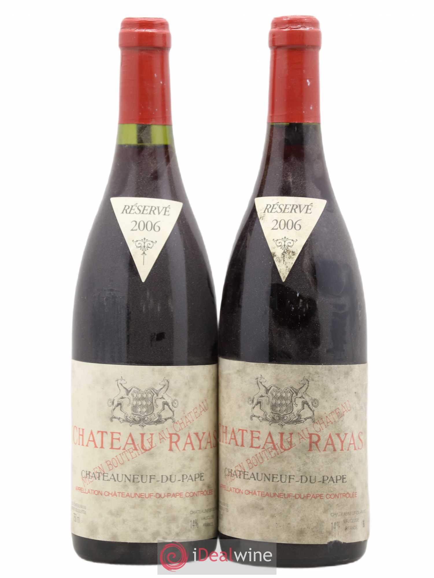 Châteauneuf-du-Pape Château Rayas Emmanuel Reynaud 2006 - Lot de 2 bouteilles - 0