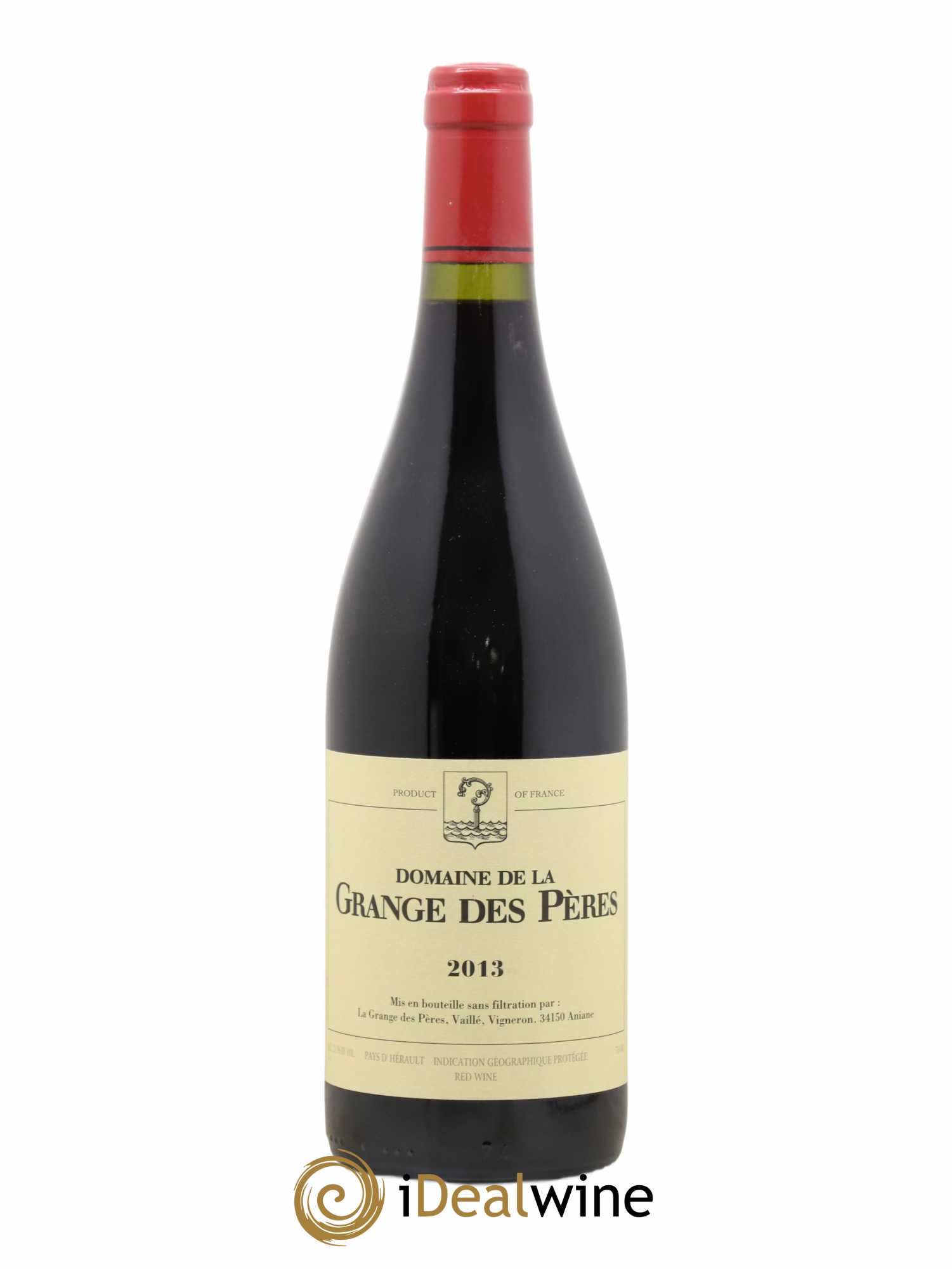 Pays d'Hérault Grange des Pères Laurent Vaillé 2013 - Lot de 1 bouteille - 0