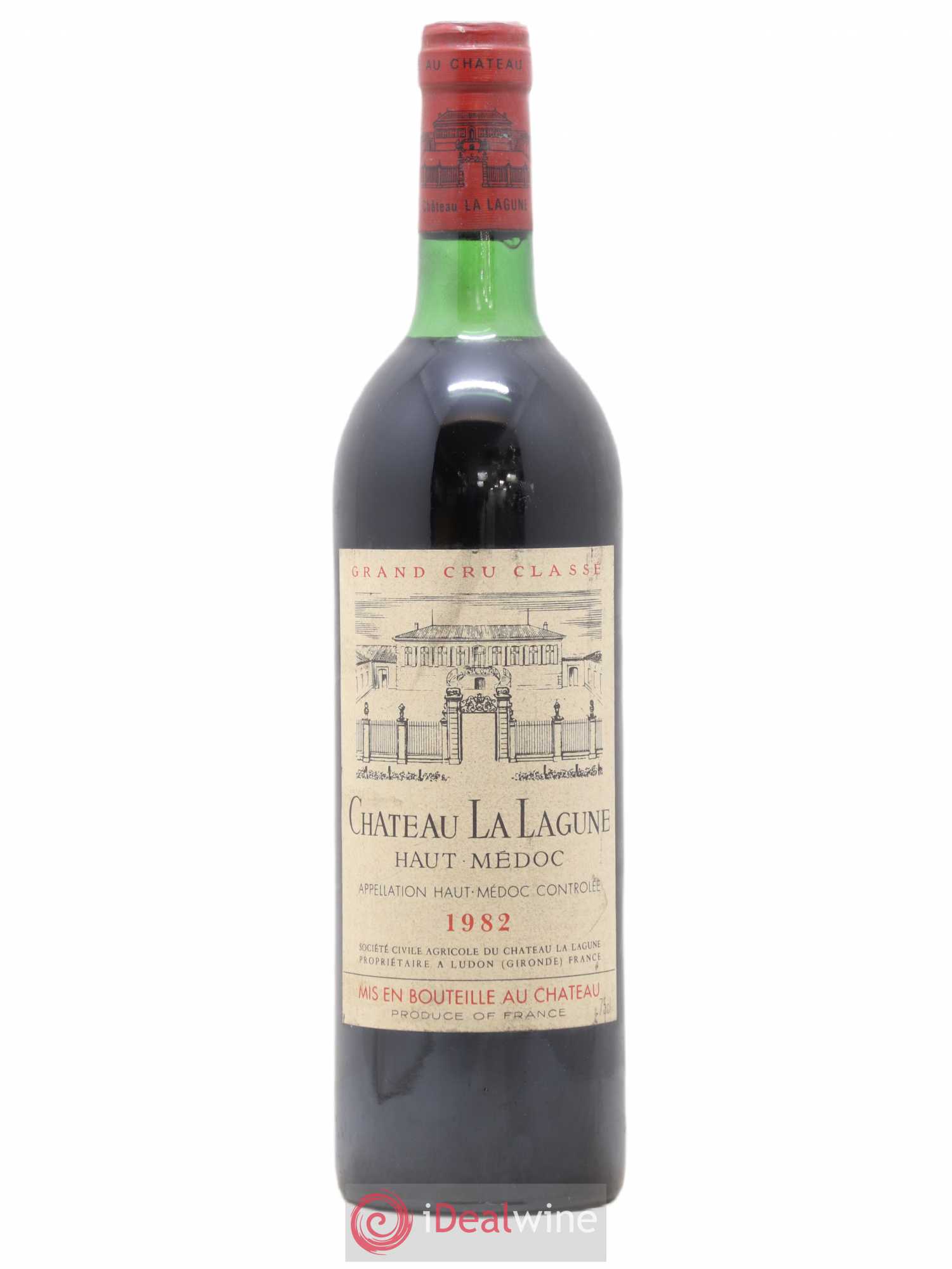 Château la Lagune 3ème Grand Cru Classé 1982 - Lot de 1 bouteille - 0