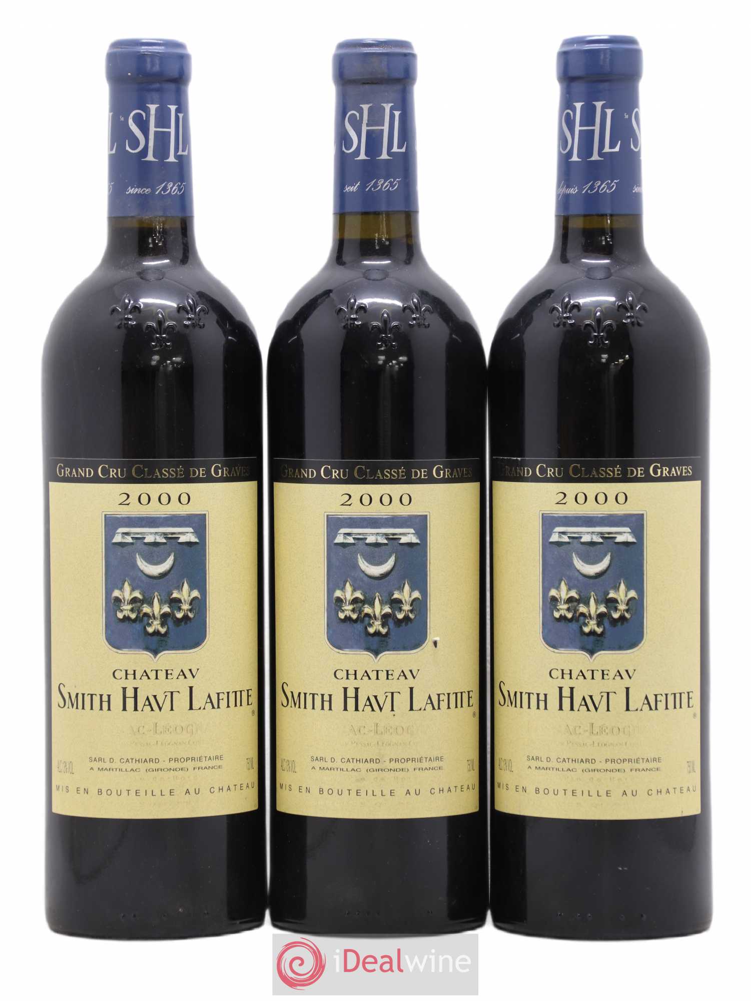 Château Smith Haut Lafitte Cru Classé de Graves 2000 - Lot de 6 bouteilles - 2
