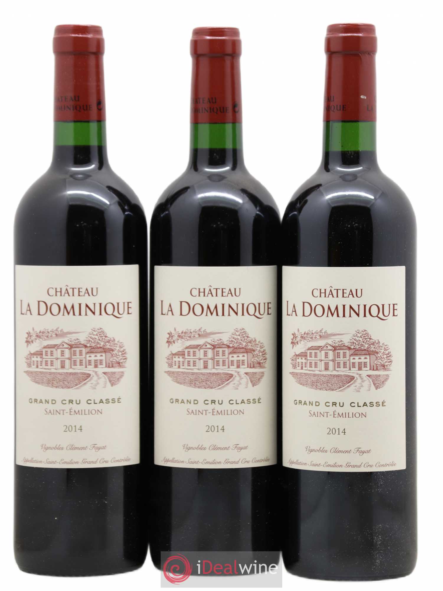 Château la Dominique Grand Cru Classé 2014 - Lot de 6 bouteilles - 2