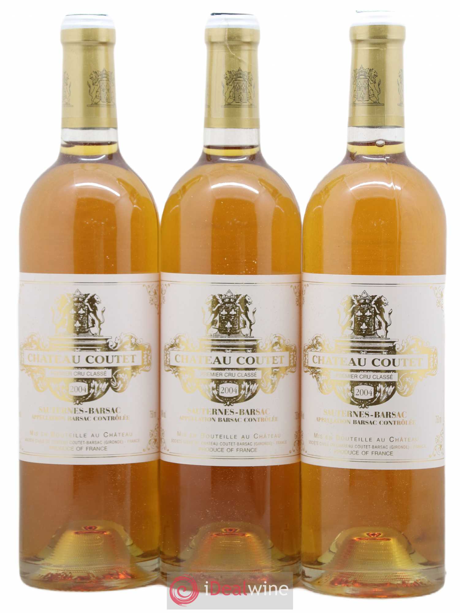 Château Coutet 1er Grand Cru Classé 2004 - Lotto di 12 bottiglie - 3