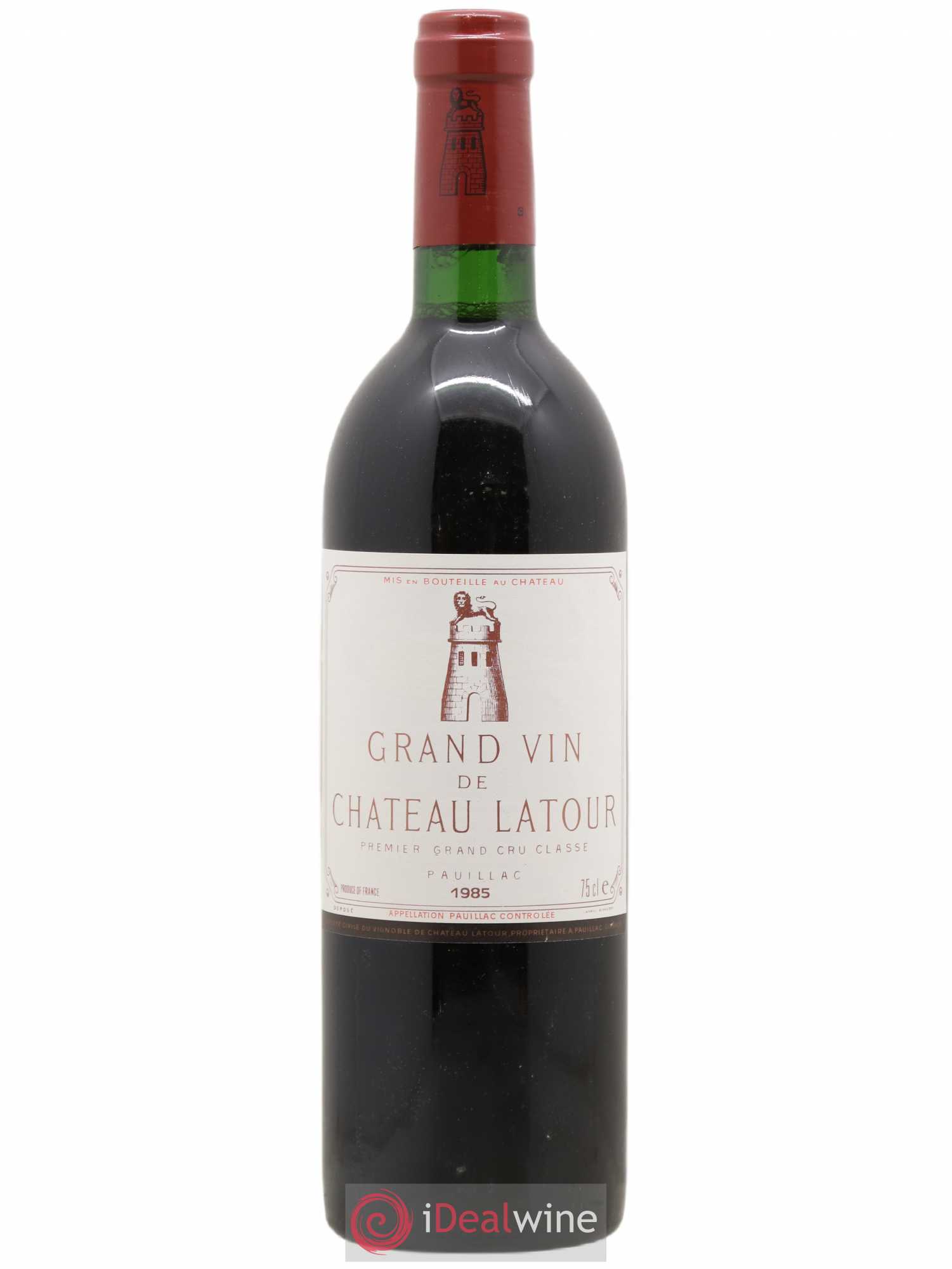Château Latour 1er Grand Cru Classé 1985 - Lot de 1 bouteille - 0