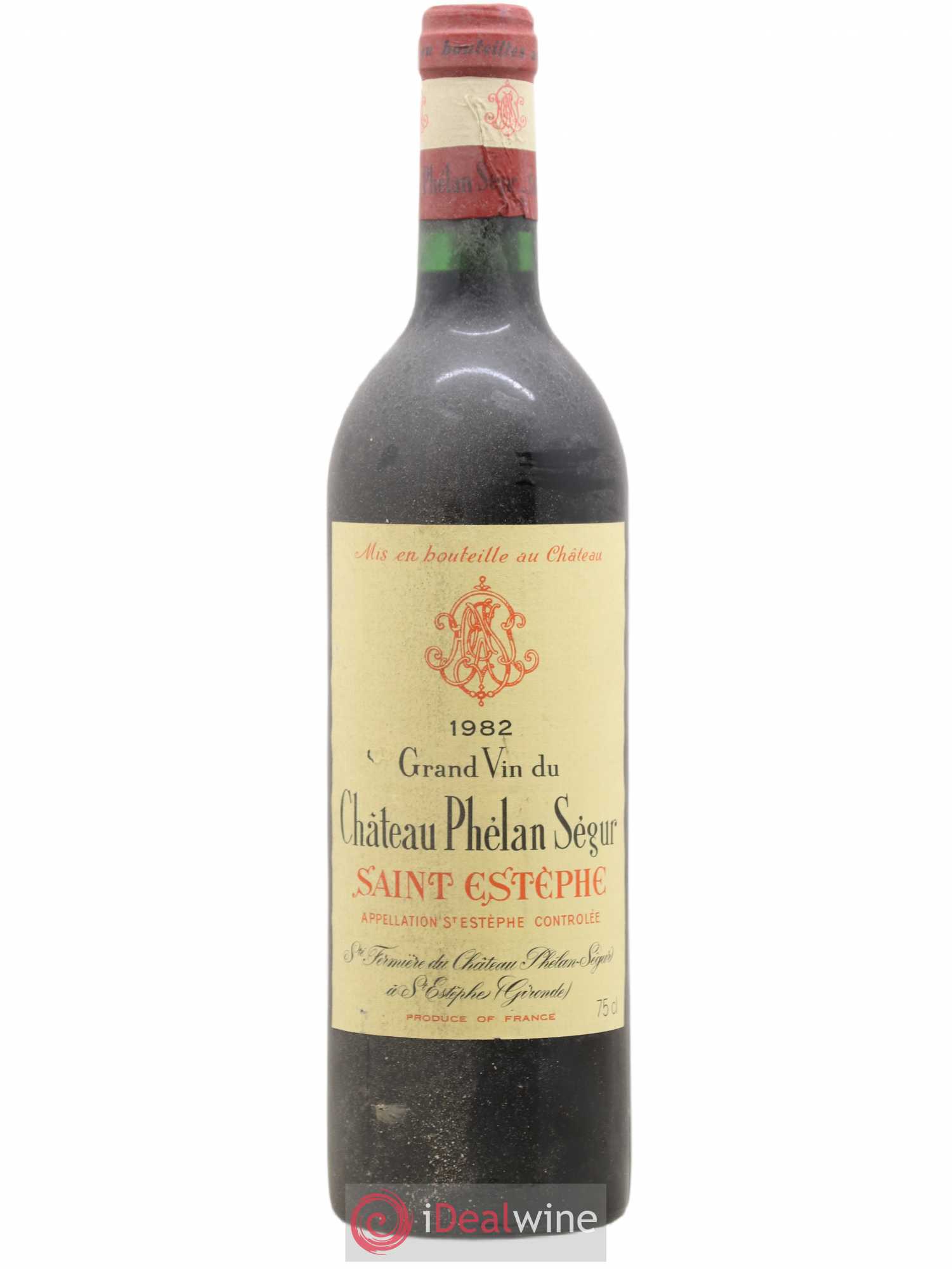 Château Phélan Ségur 1982 - Lot de 1 bouteille - 0
