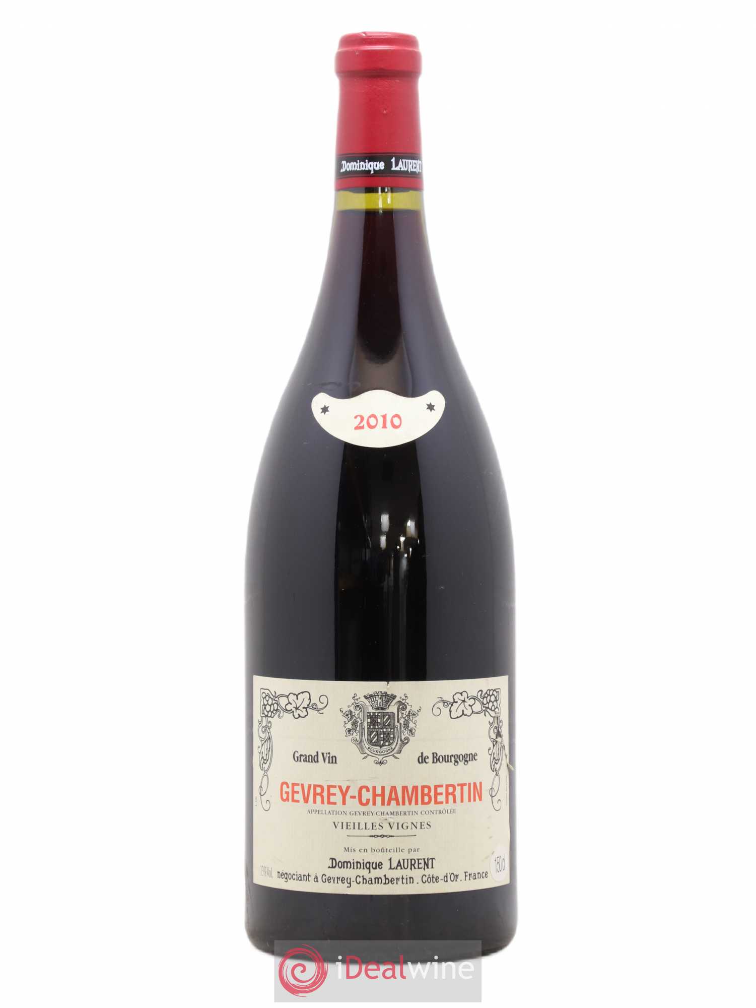 Gevrey-Chambertin Vieilles vignes Dominique Laurent 2010 - Lot de 1 magnum - 0