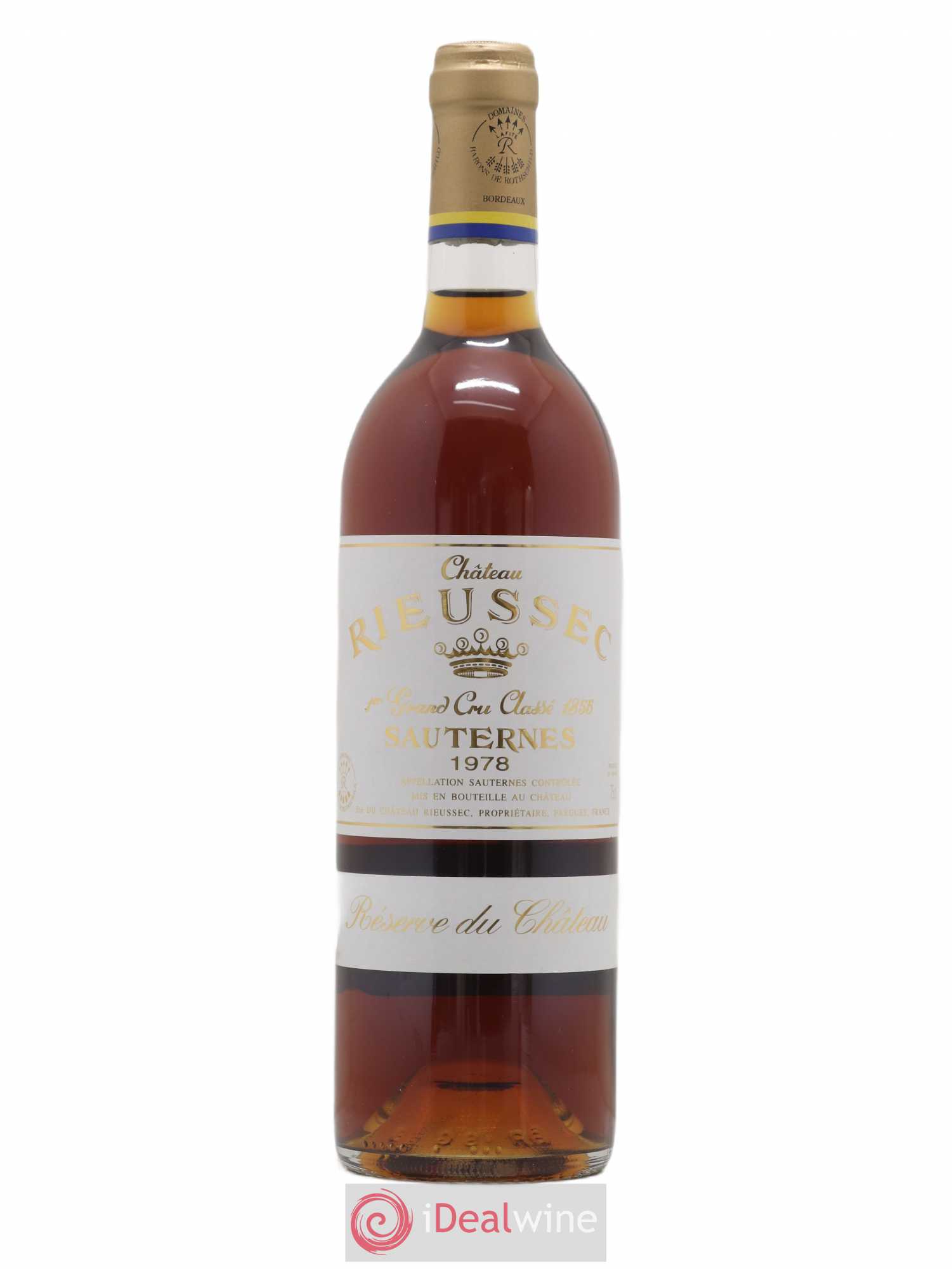 Château Rieussec 1er Grand Cru Classé 1978 - Posten von 1 Flasche - 0