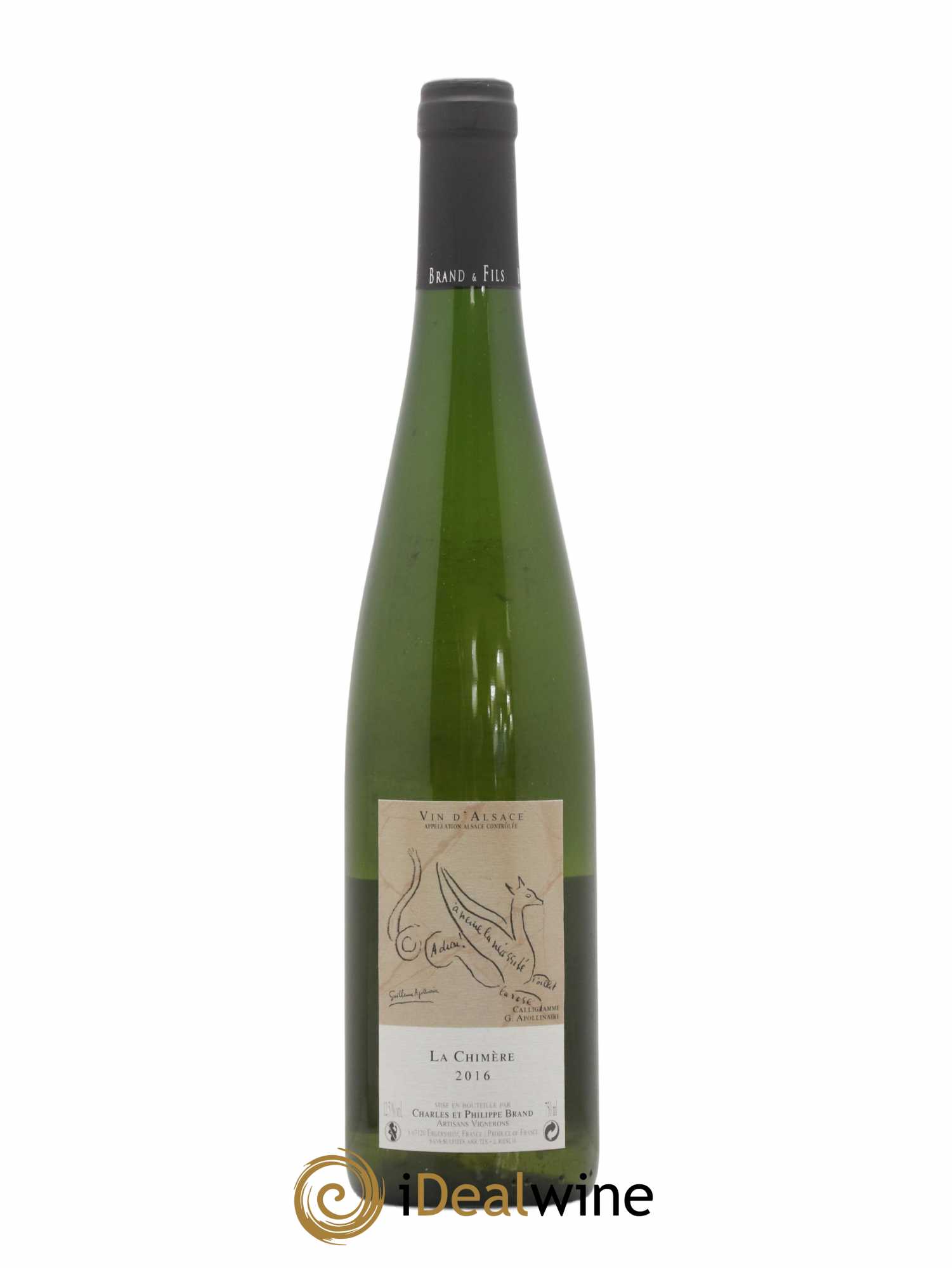 Alsace La Chimère Domaine Brand 2016 - Lot of 1 bottle - 0