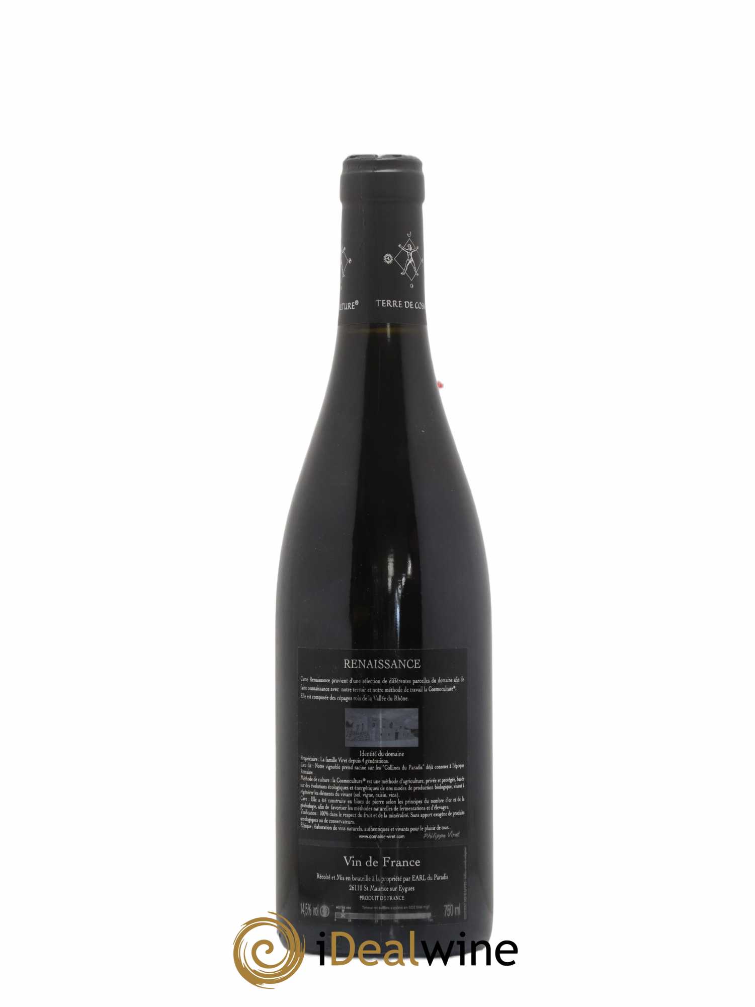 Vin de France Renaissance Philippe Viret 2016 - Lot de 1 bouteille - 1