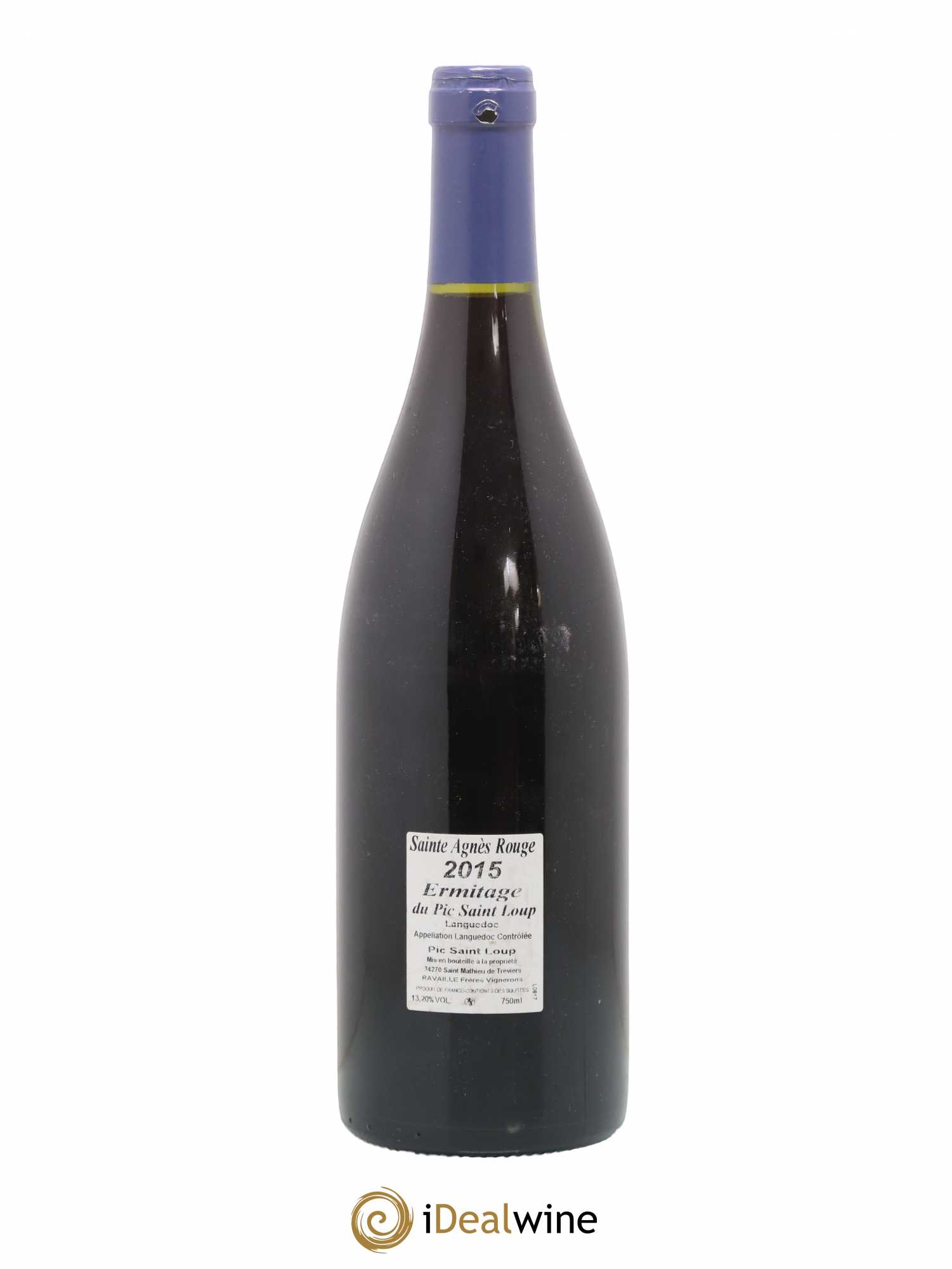 Pic Saint-Loup Héritage du Pic Saint-Loup (anciennement Ermitage) Cuvée Sainte Agnès 2015 - Lot de 1 bouteille - 1