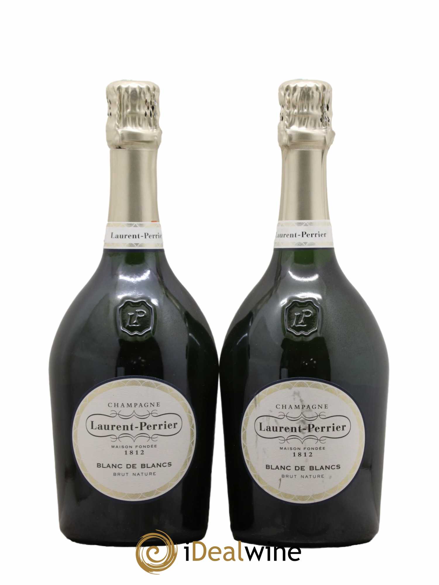 Champagne Blanc de Blancs Laurent Perrier - Lot de 2 bouteilles - 0