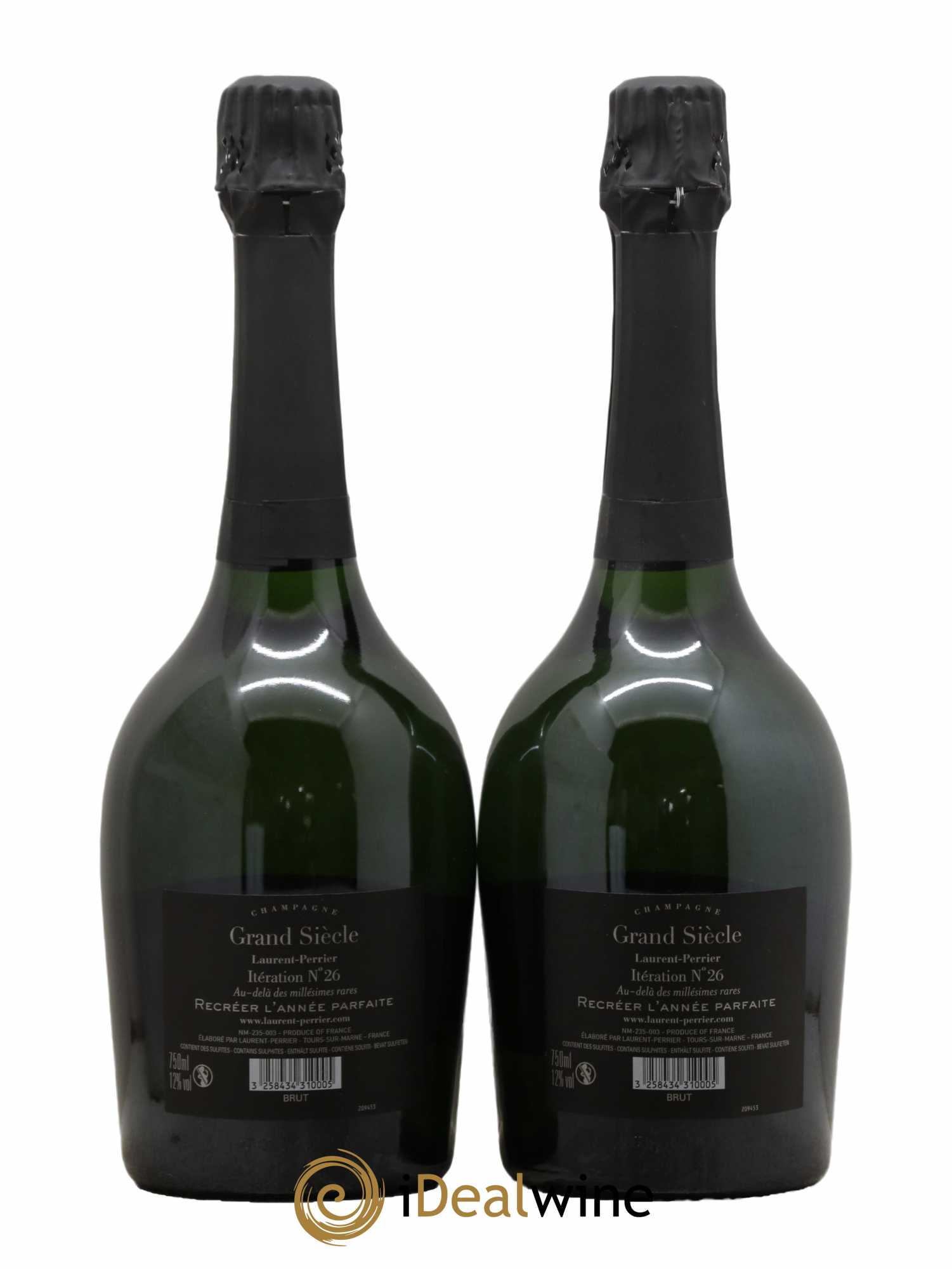 Grand Siècle Itération 26 Laurent Perrier - Lot de 2 bouteilles - 1