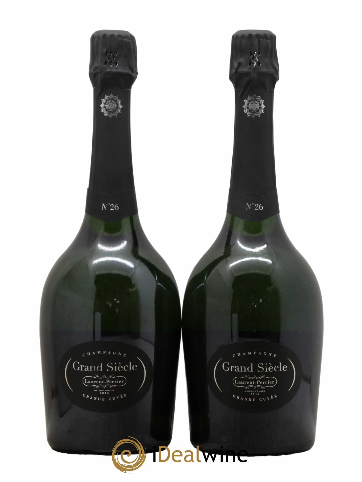 Grand Siècle Itération 26 Laurent Perrier - Lot de 2 bouteilles - 0