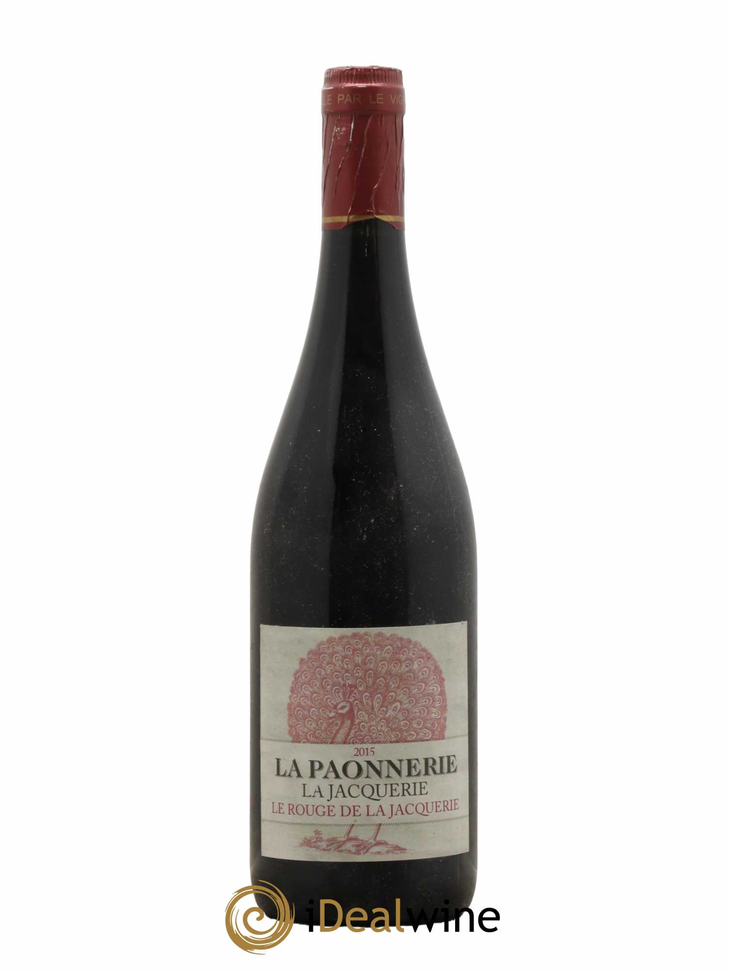 Anjou Le Rouge de la jacquerie La Paonnerie 2015 - Lot de 1 bouteille - 0