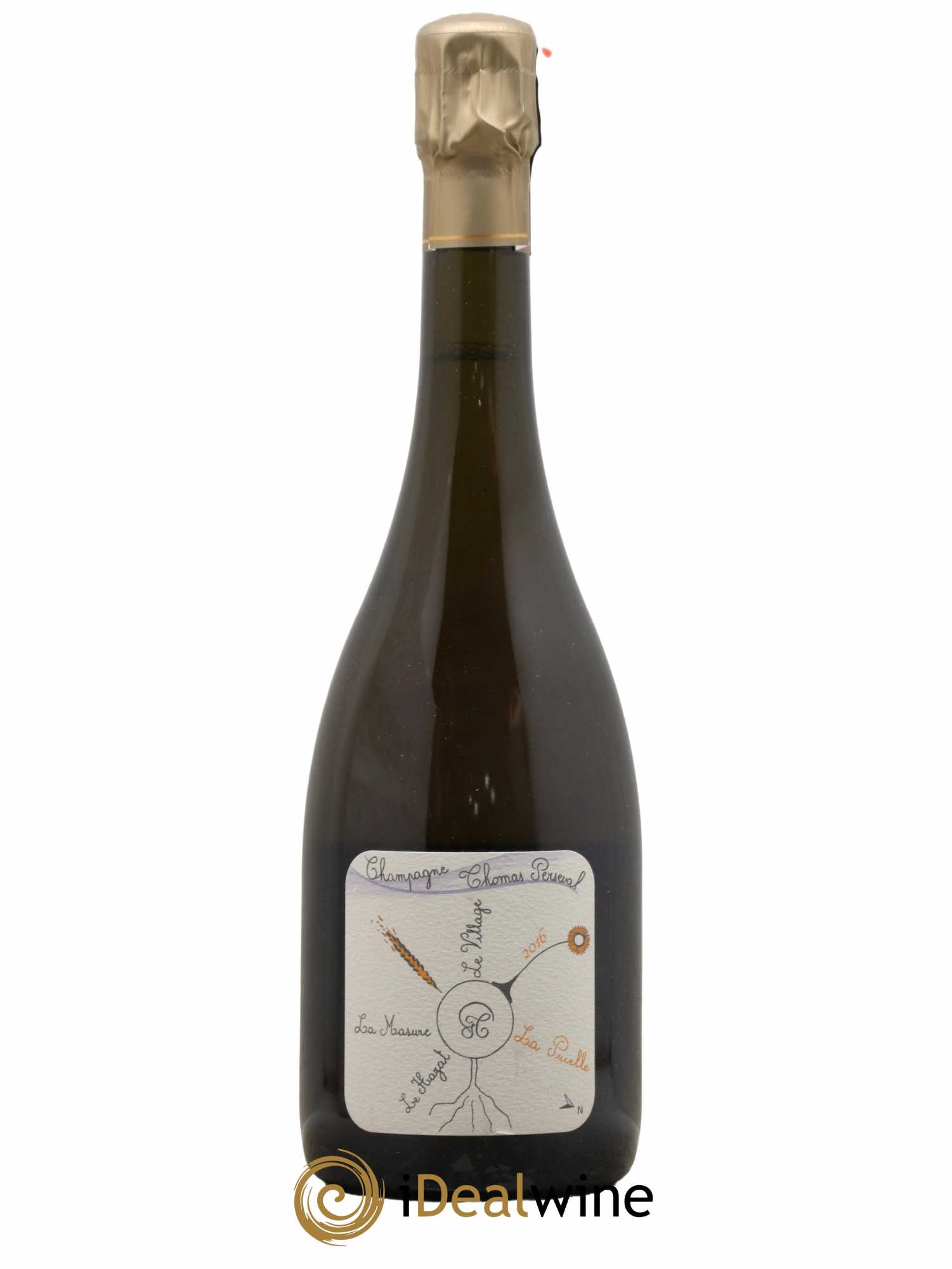 La Pucelle Brut Nature Thomas Perseval 2016 - Lot de 1 bouteille - 0