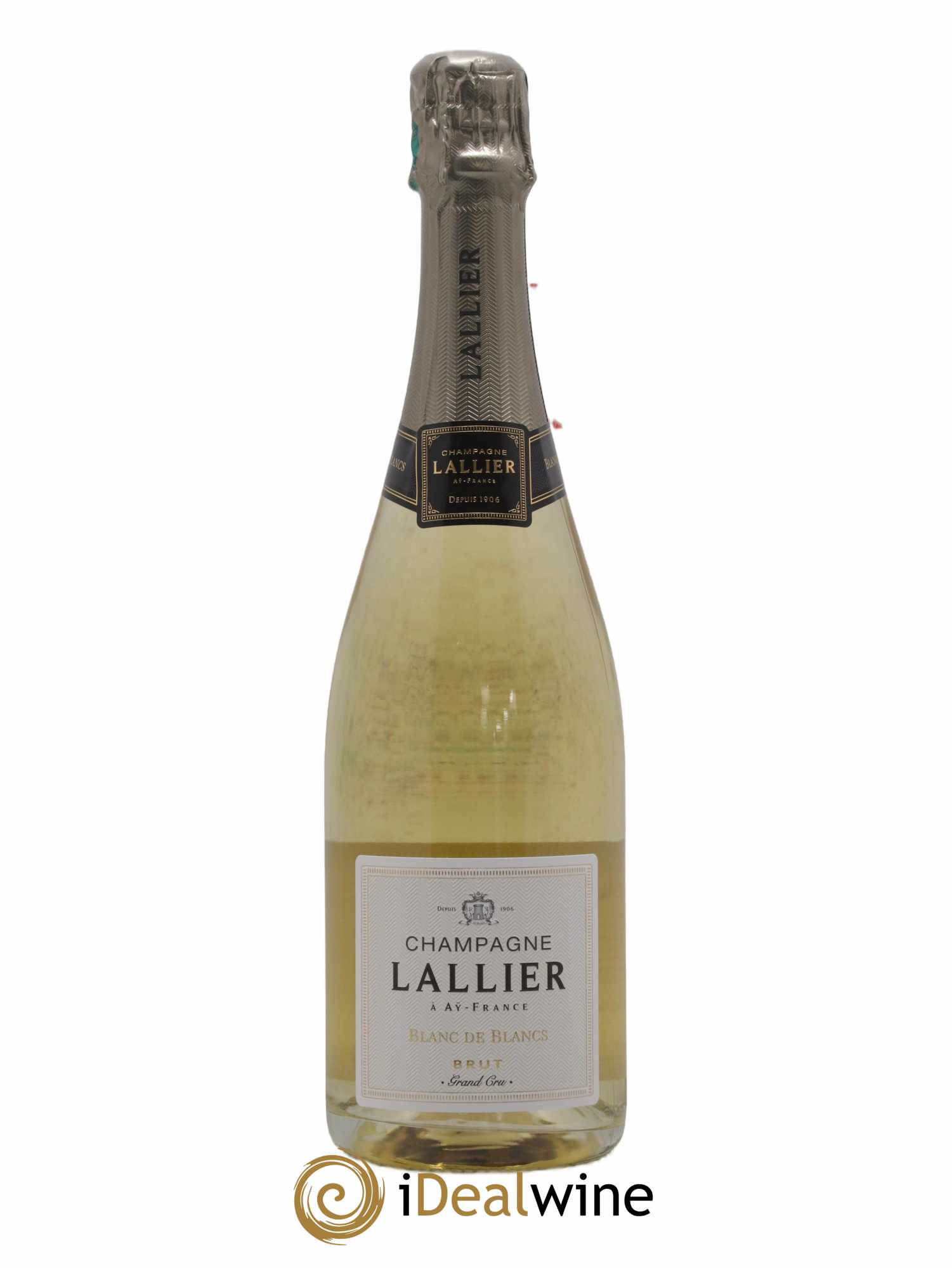Champagne Lallier Blanc de Blancs - Lot de 1 bouteille - 0