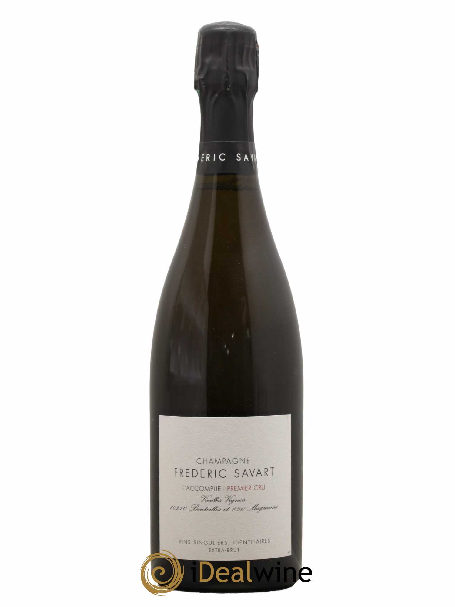 L'Accomplie 1er Cru Extra-Brut Vieilles Vignes Frédéric Savart - Lot de 1 bouteille - 0