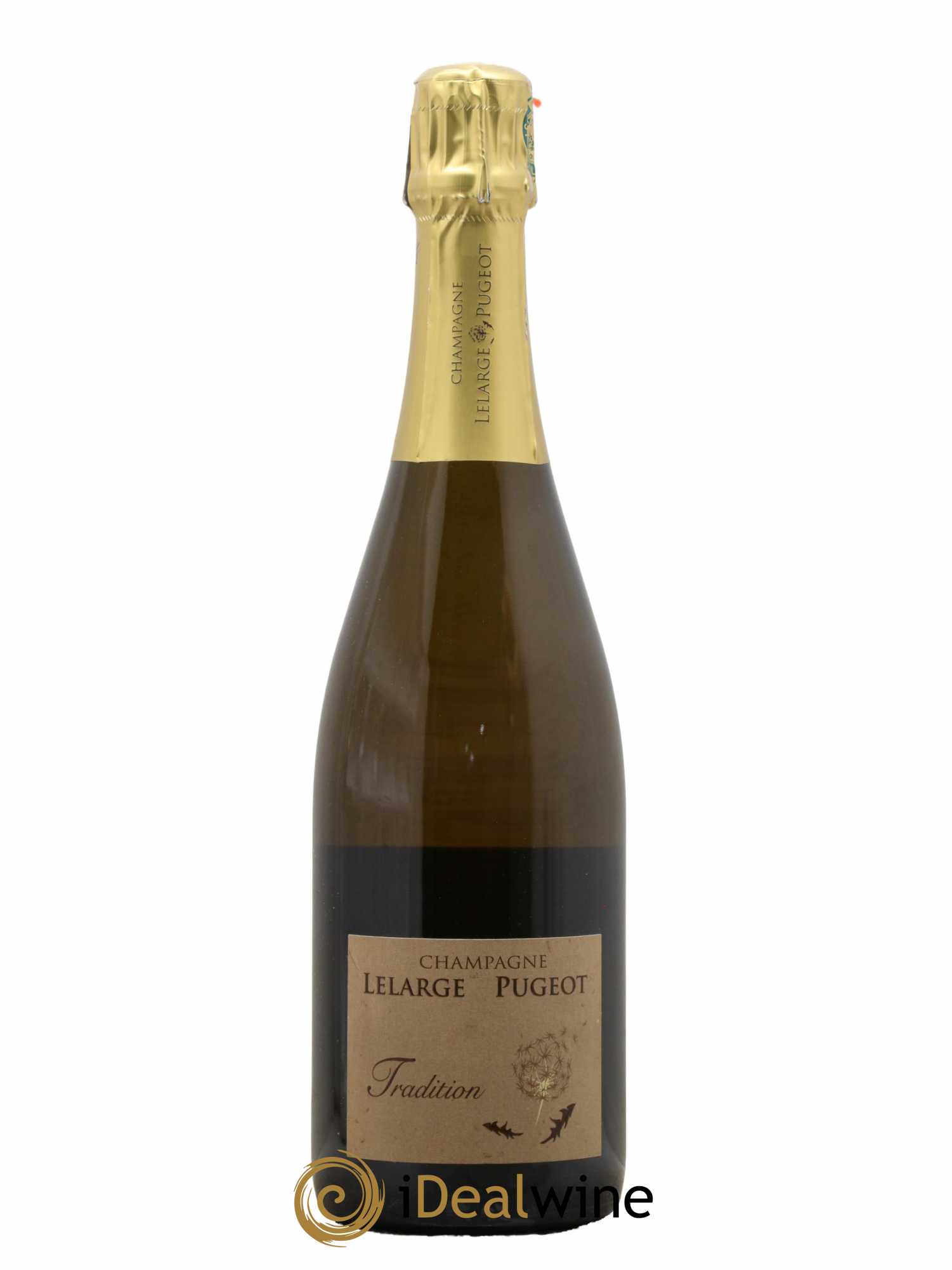 Champagne Tradition Maison Lelarge-Pugeot - Lot de 1 bouteille - 0