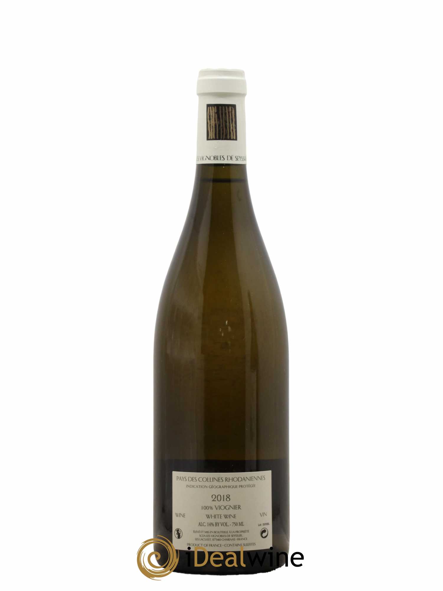 IGP Collines Rhodaniennes Sixtus Les Vignobles de Seyssuel - Louis Cheze (Domaine) 2018 - Lot de 1 bouteille - 1